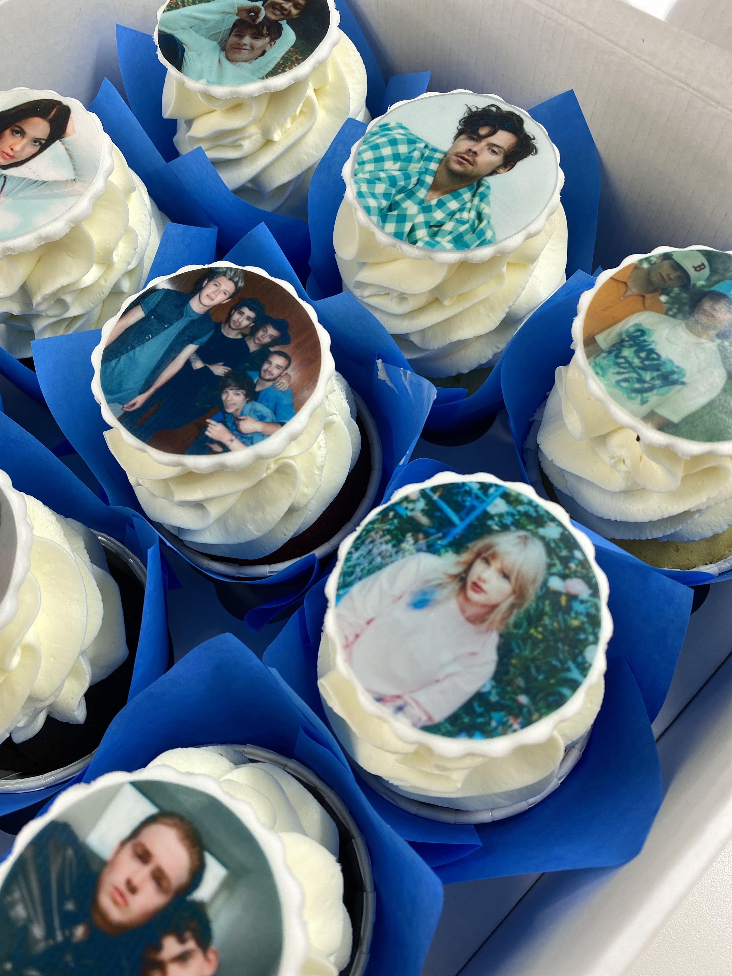 Капкейки с фото. Katyasugarsugar капкейки, зефир, торты Москва