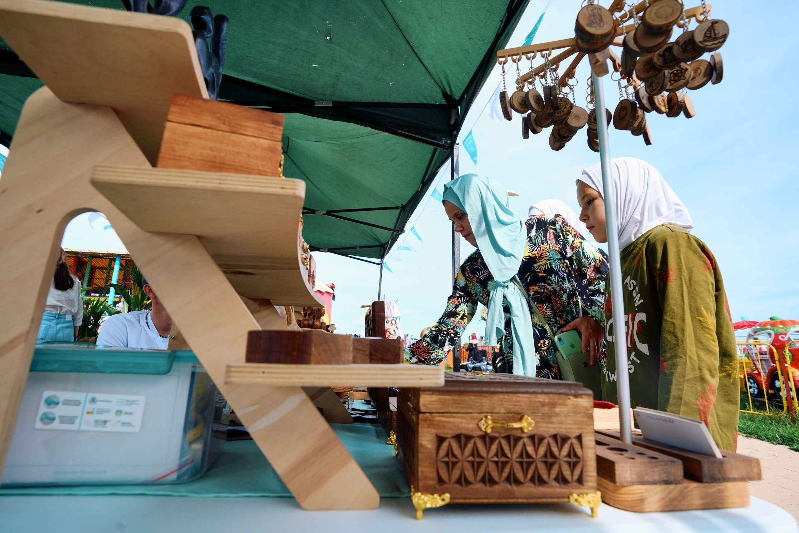 Пляжный маркет 2024, г. Лаишево. Фотограф Казань