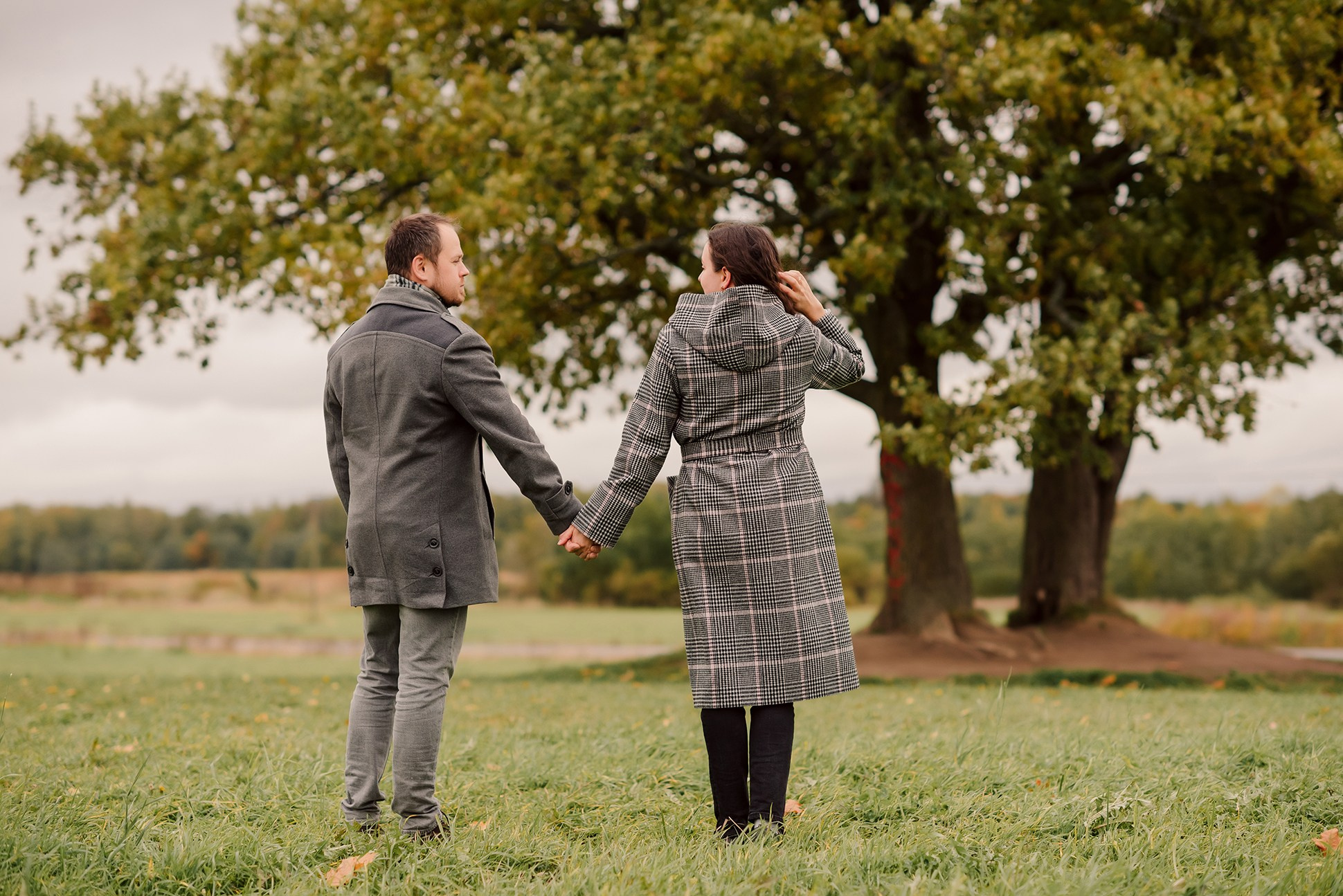 Саша и Света. Осень. Семейный и Свадебный фотограф. Санкт-Петербург. Пушкин