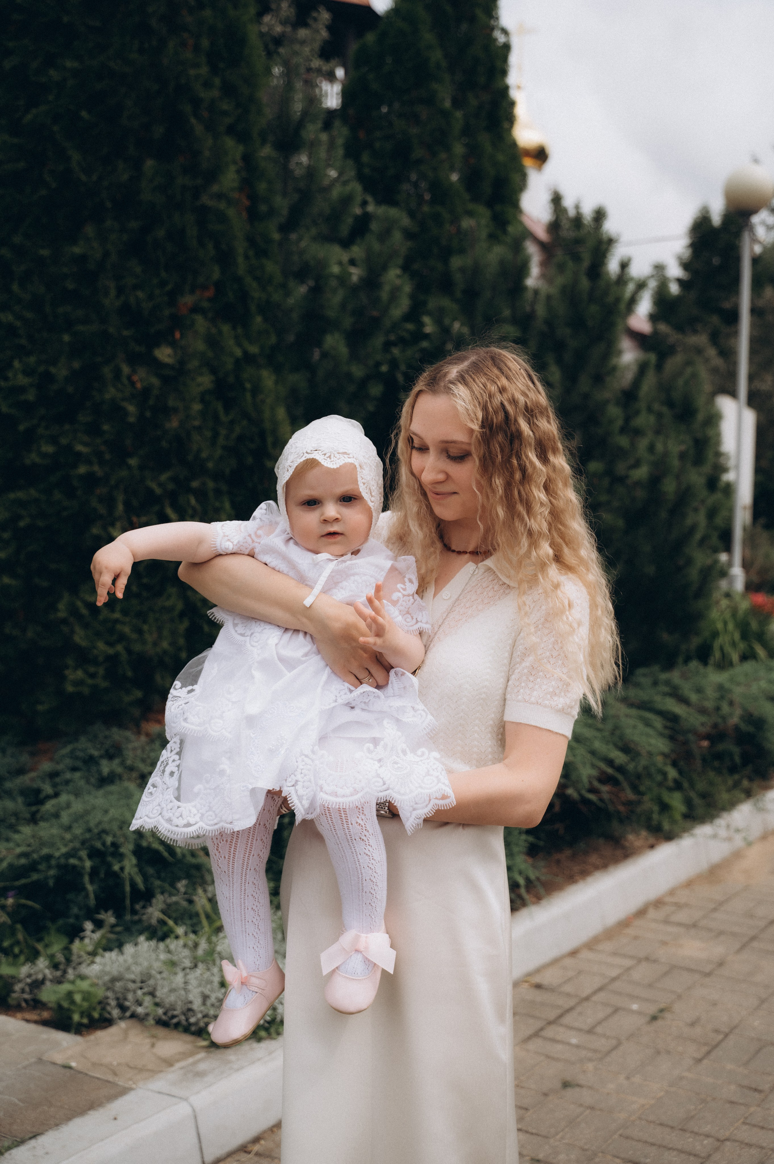 Крещение Владиславы (Криптовый храм в честь собора Новомучеников и Исповедников земли Белорусской). Семейный фотограф в Минске Дарья Дреко