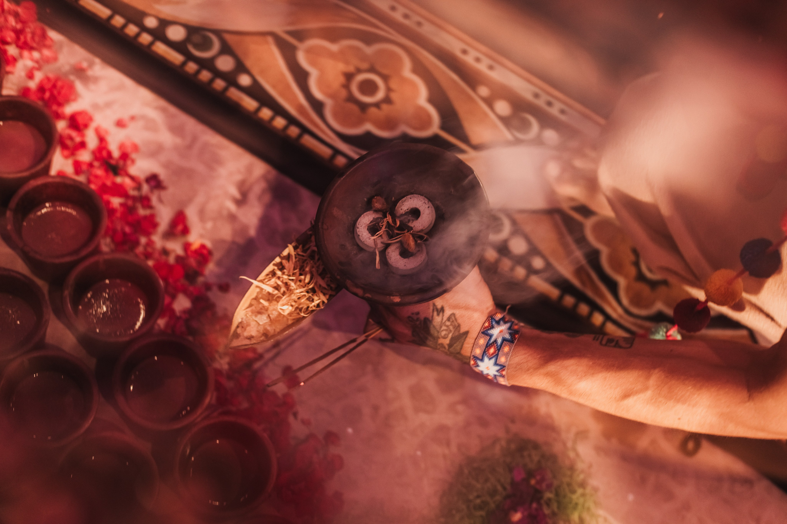 Hanuman Project kirtan at Alchemy april. Mariam Bagdasaryan