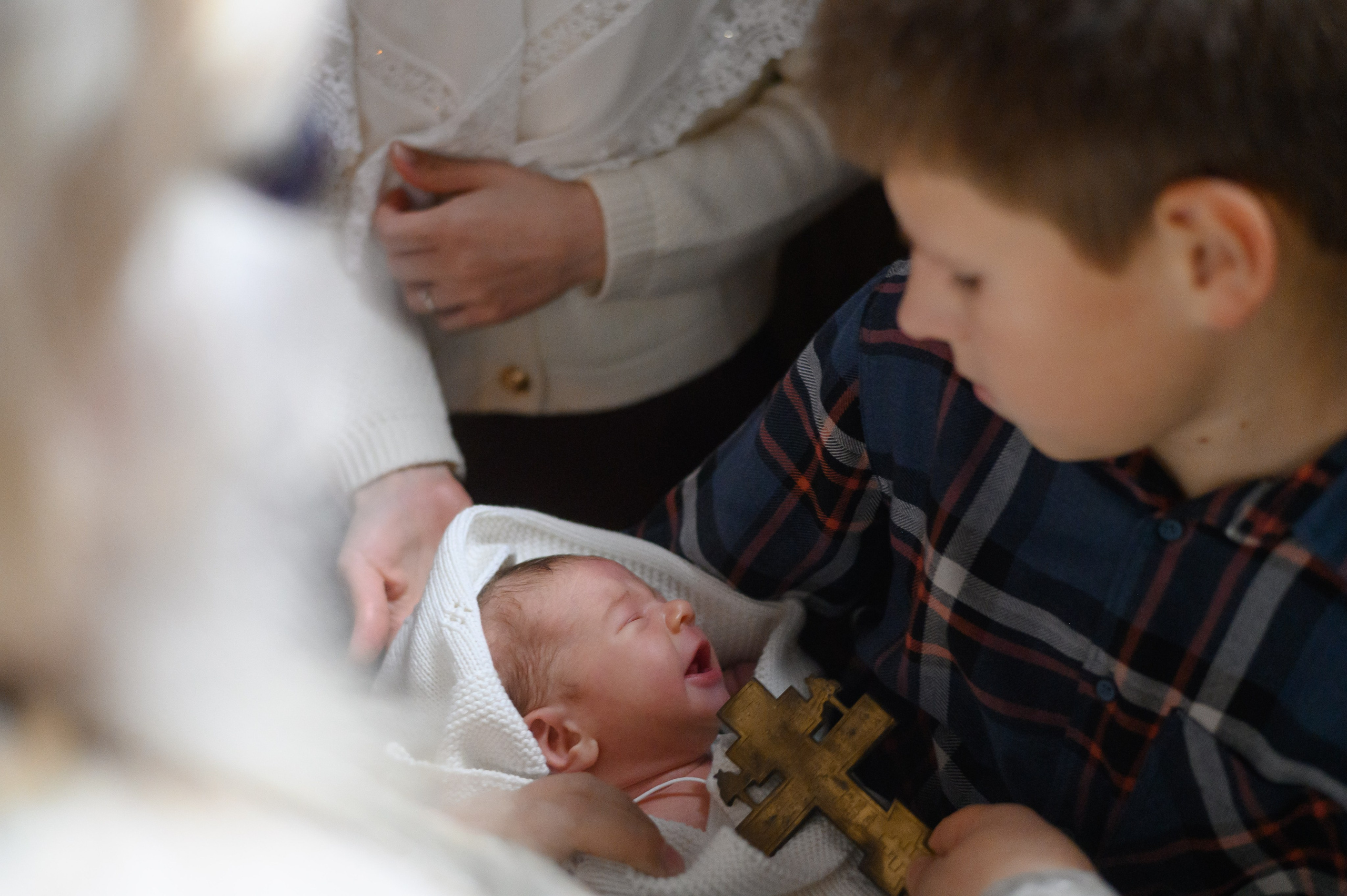 Крещение в Старообрядческом храме (Москва). Семейный и свадебный фотограф в Санкт-Петербурге Серафима Смирнова