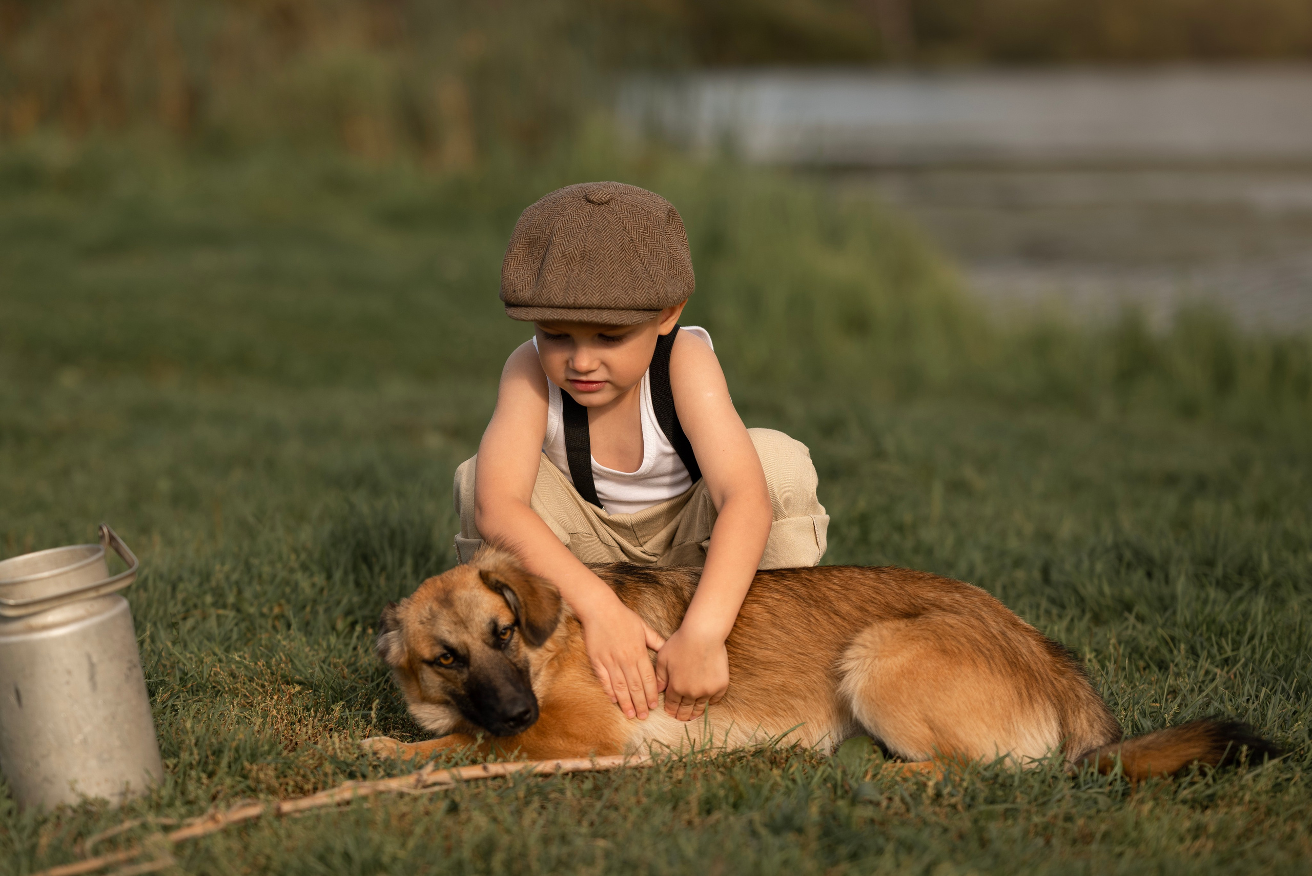 Кирилл на рыбалке