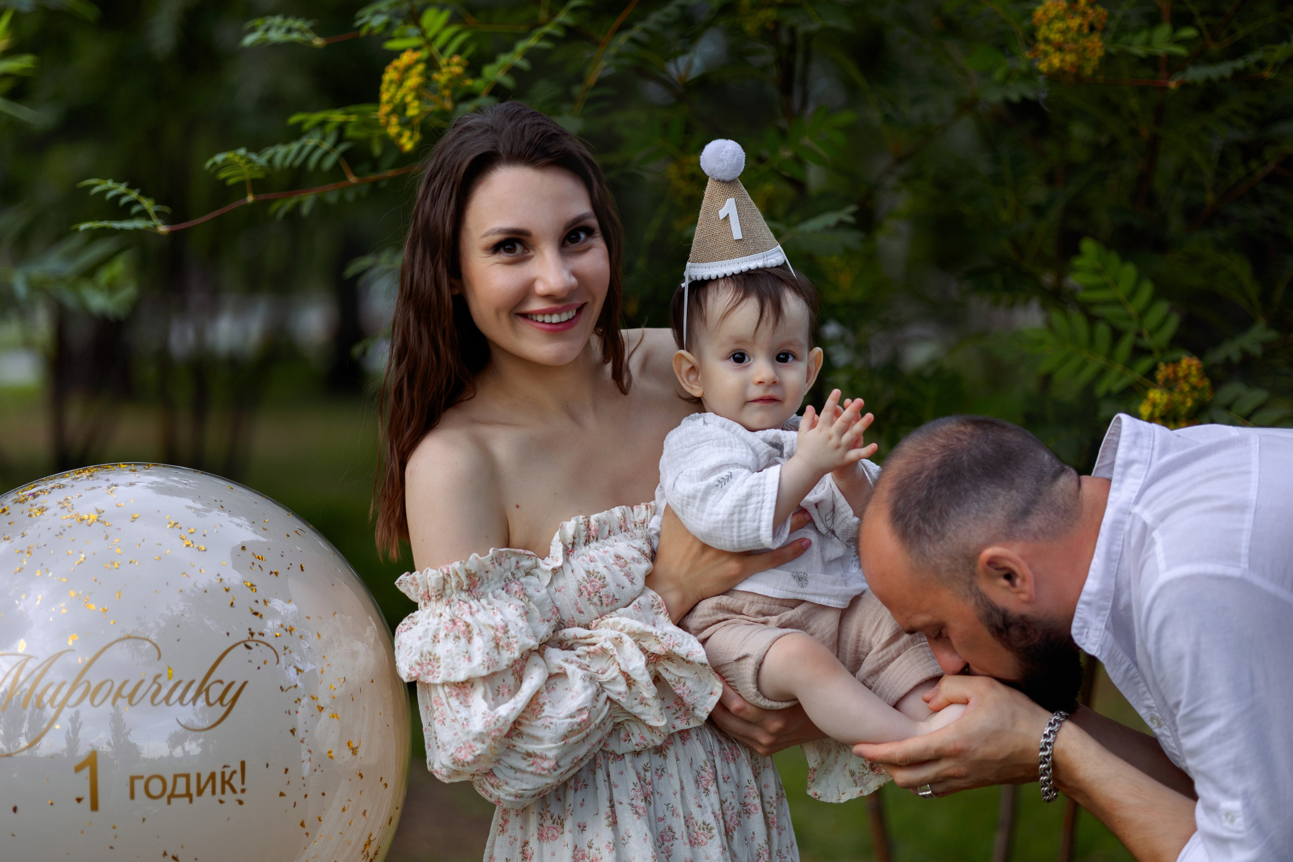 Настя&Виталя&Мирошка. Фотограф в Омске