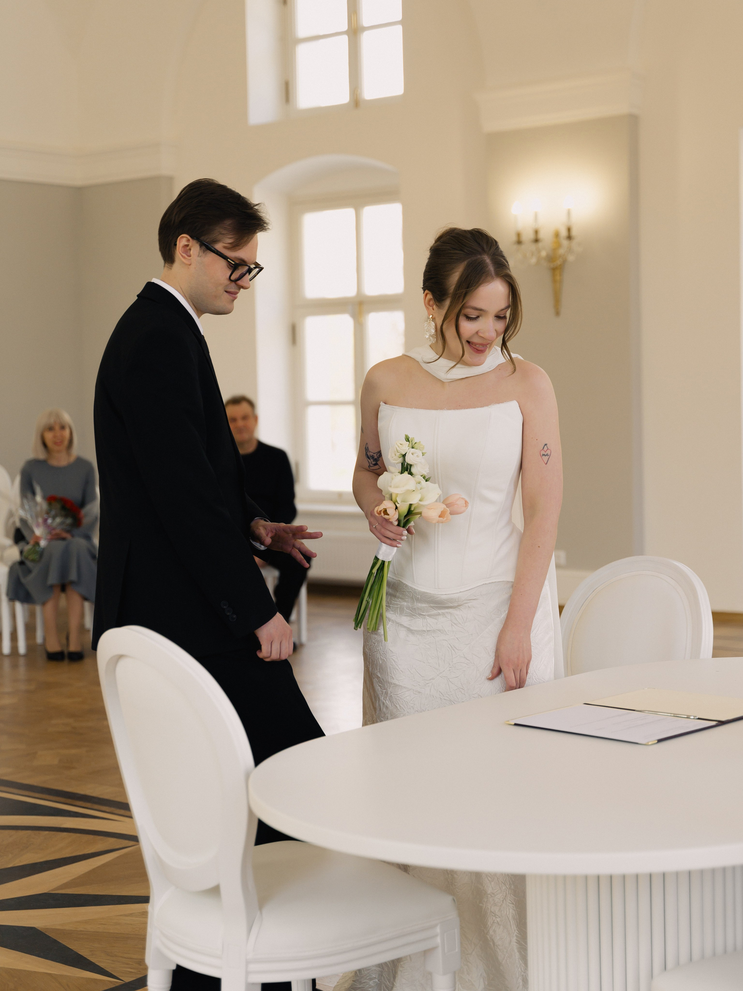 Фотосессия в Царицыно + роспись в Усадьбе Воронцово. Свадебный фотограф Колотовкина Валентина Москва