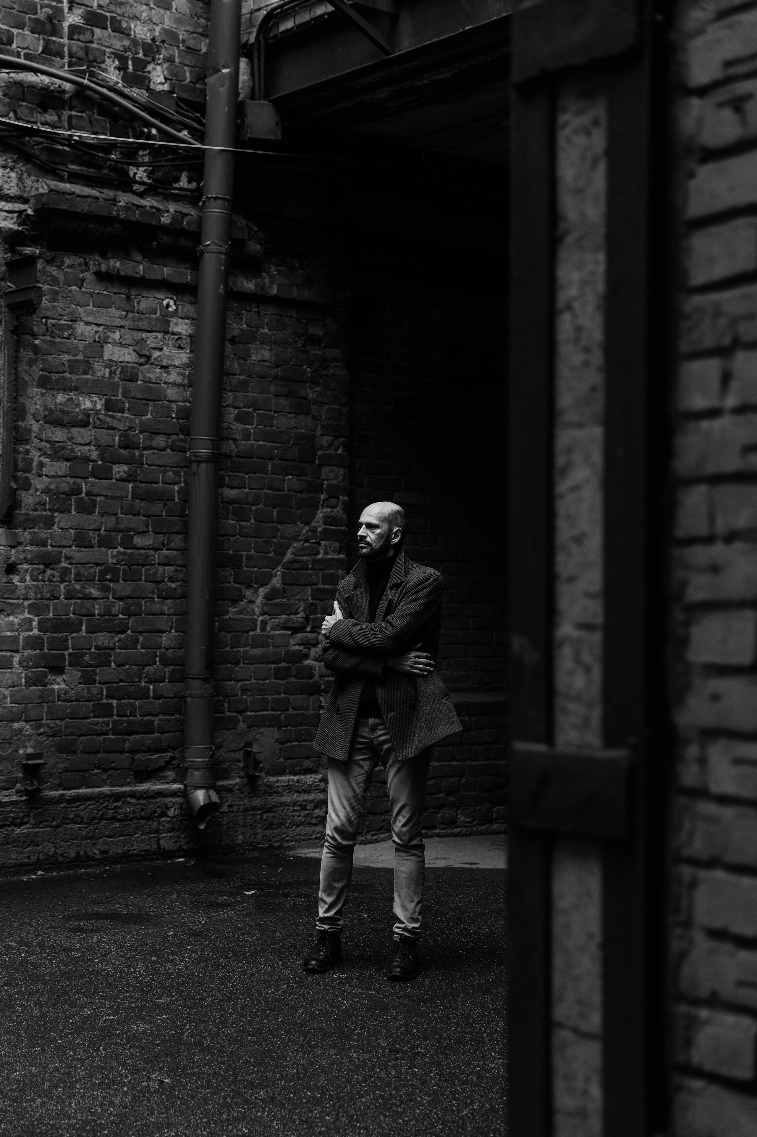 Denk — мужской портрет на улице. Свадебный и портретный фотограф в Санкт-Петербурге Анна Демьянова