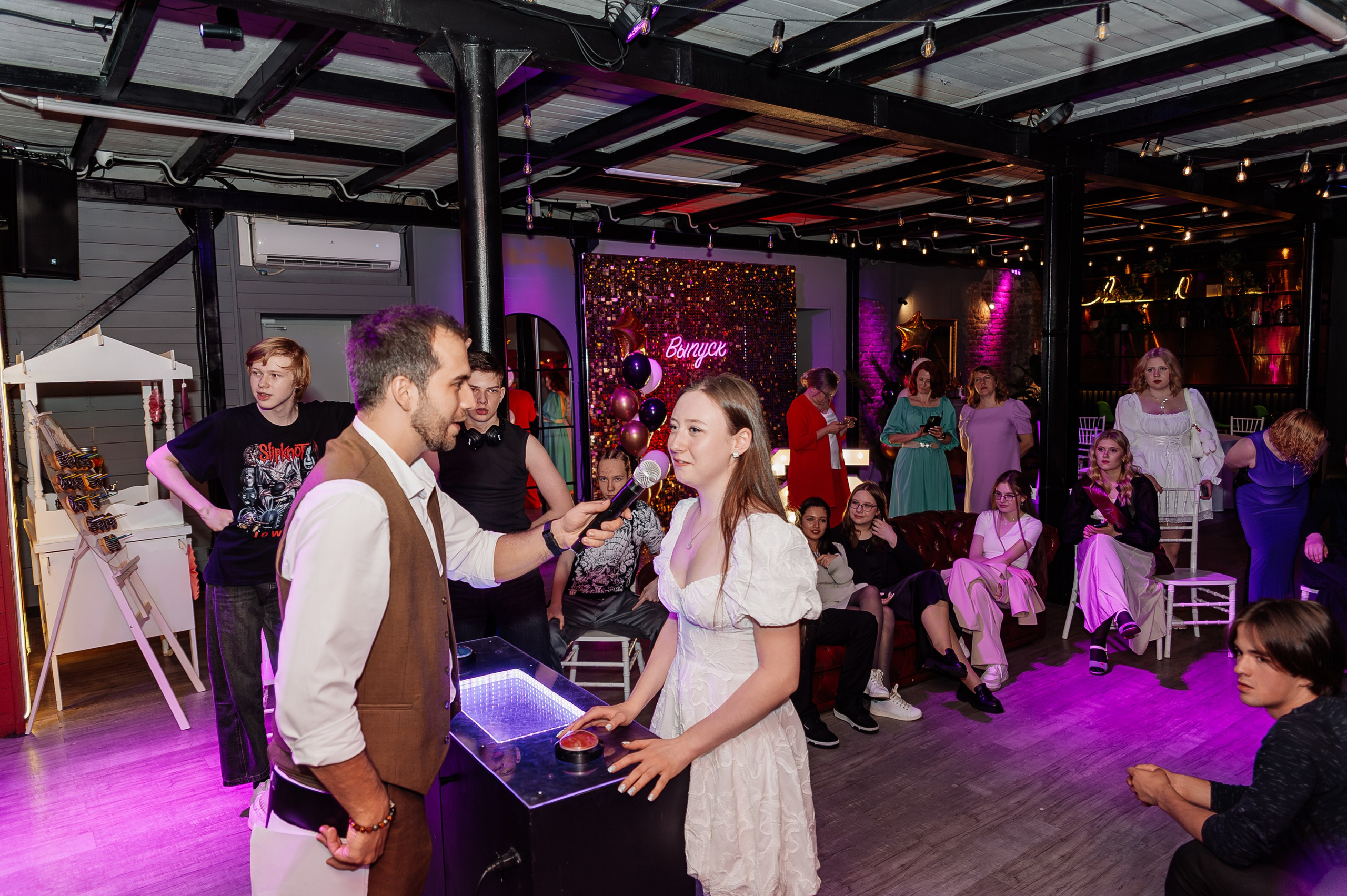 Выпускной в лофте Memories. Свадебный и репортажный фотограф СПб