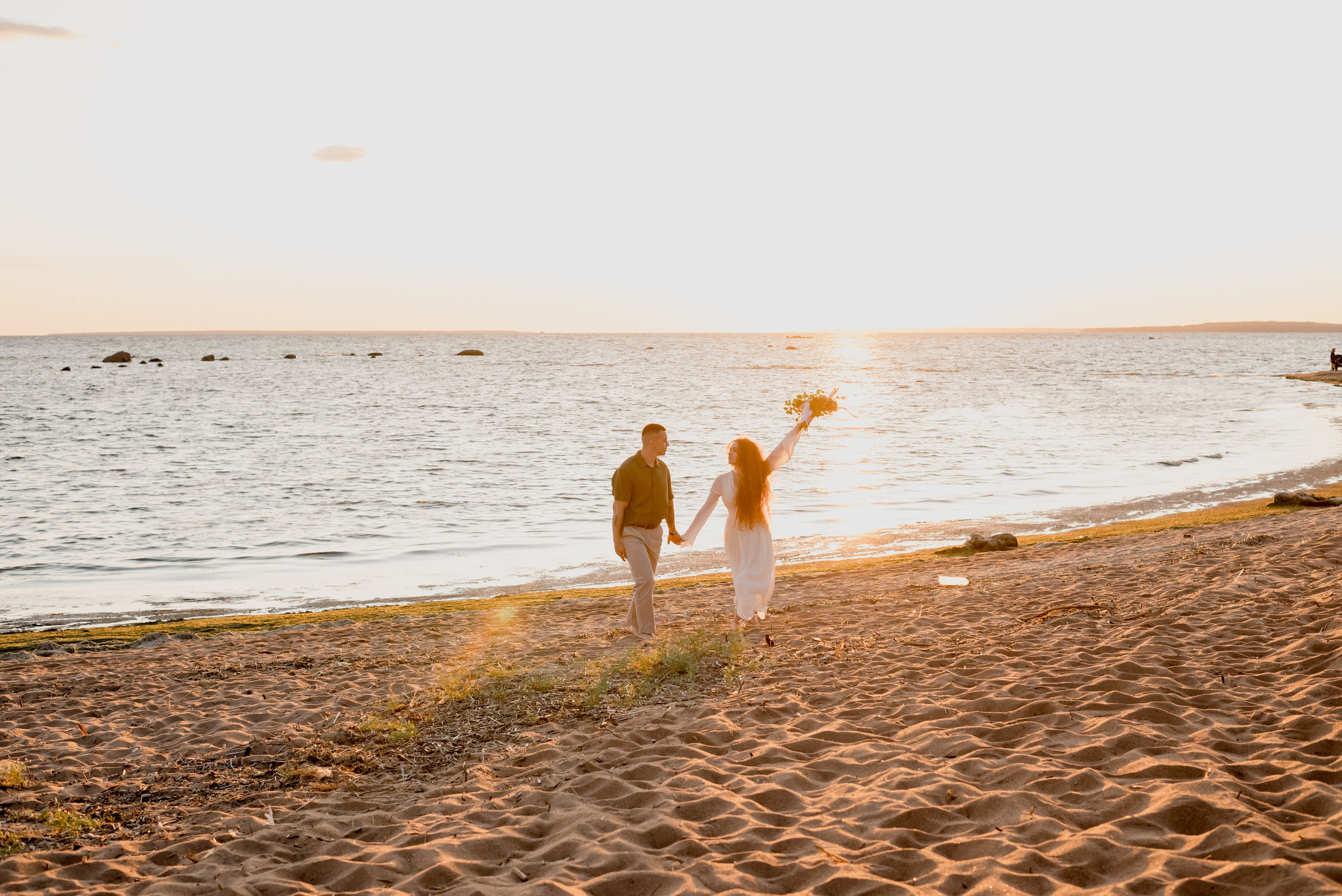 Даша и Рома. Финский залив. Юля Федоровская. Свадебный и семейный фотограф в Москве