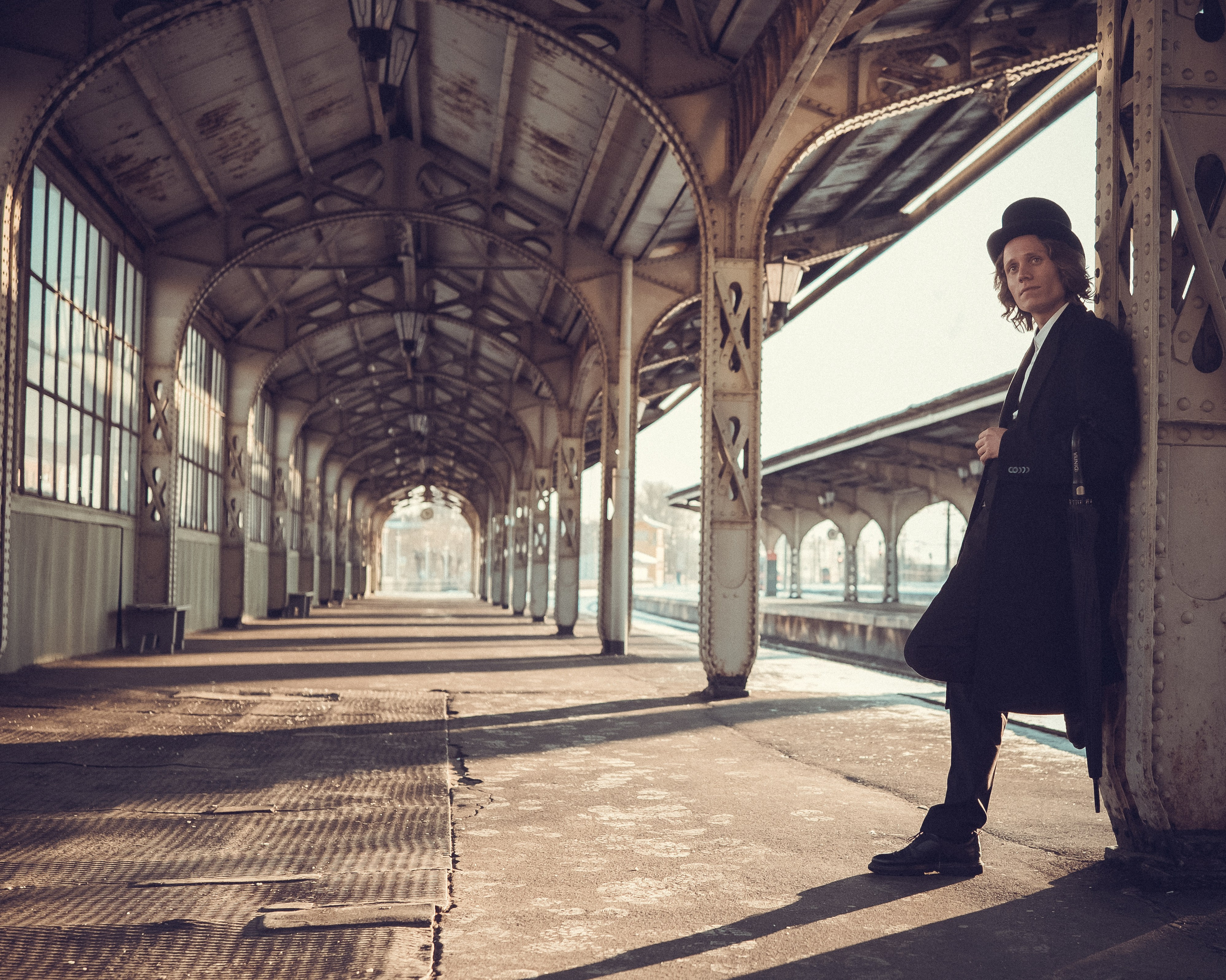 Ретро на Витебском вокзале. Professional photoartist in St. Petersburg (wedding, reportage, portrait, model book, love story) Alexander Shvedov