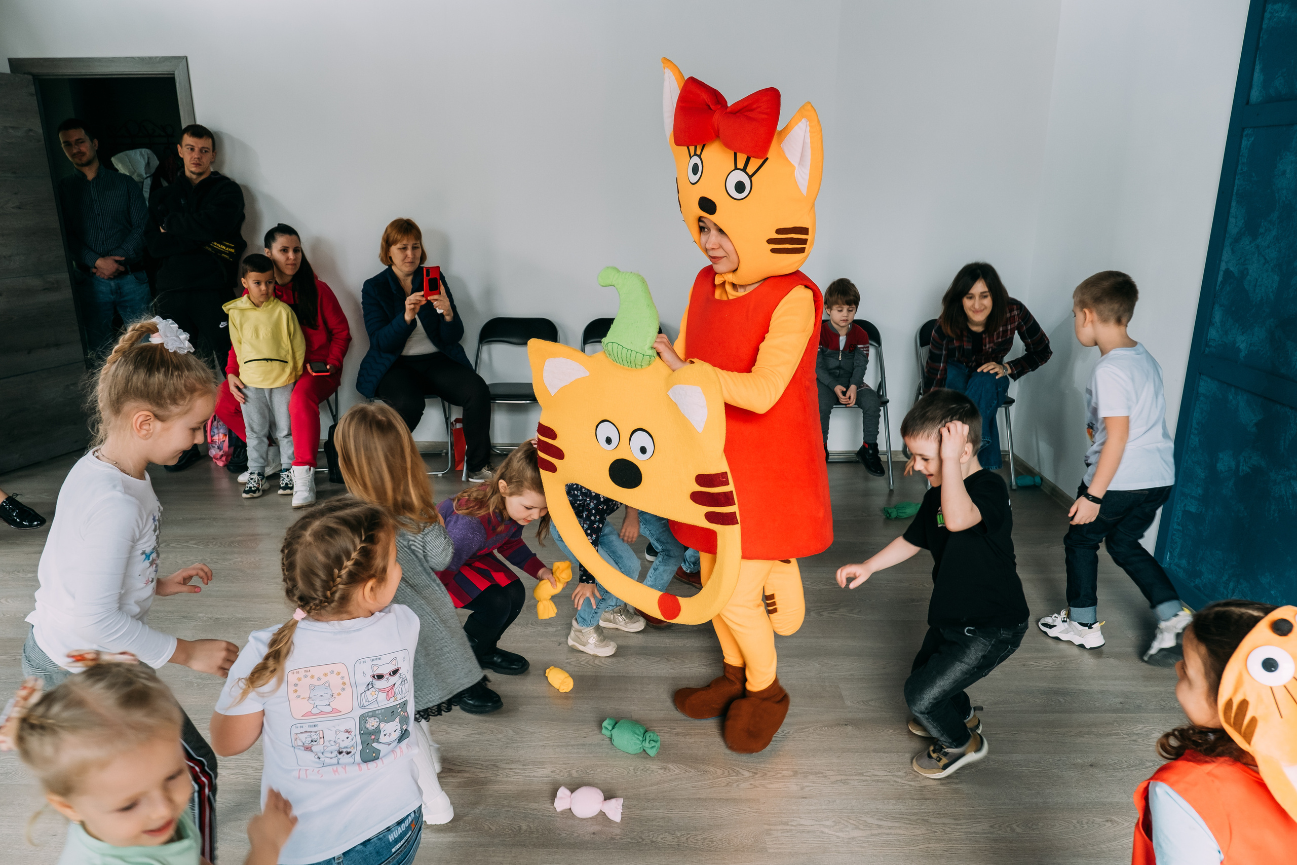 Детский праздник Три Кота. Свадебный фотограф Кирилл Зейналов, Туапсе