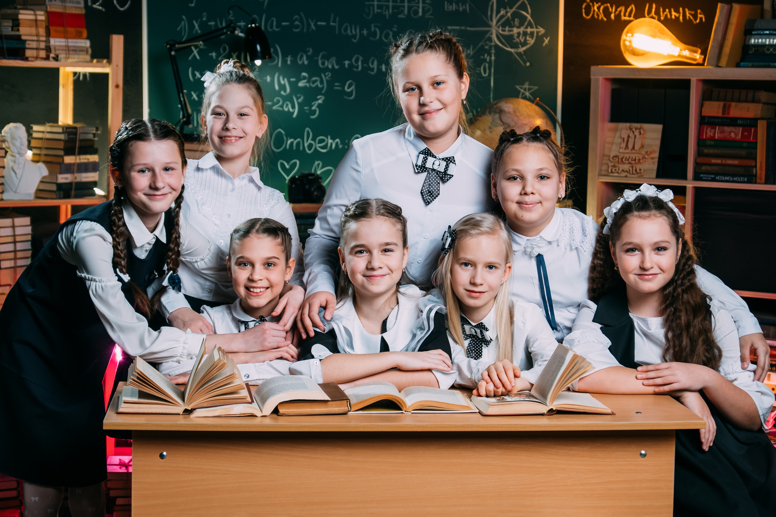 Школьная фотосессия 4 класс. Свадебный фотограф Кирилл Зейналов, Туапсе