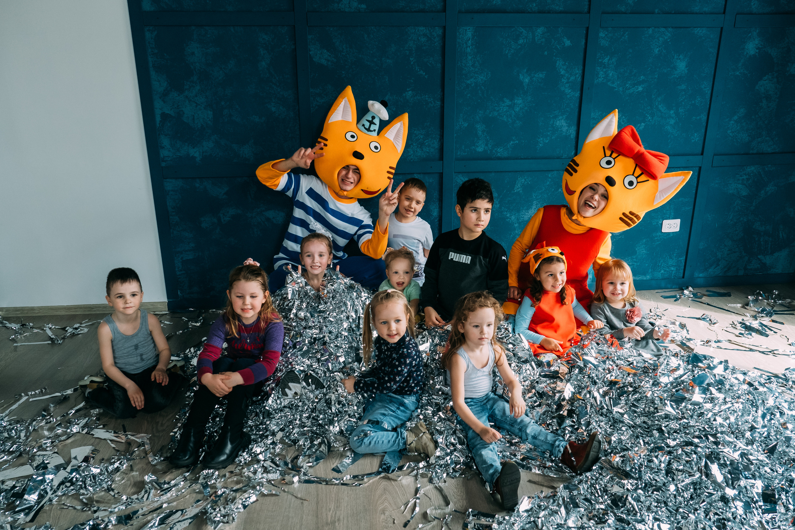 Детский праздник Три Кота. Свадебный фотограф Кирилл Зейналов, Туапсе