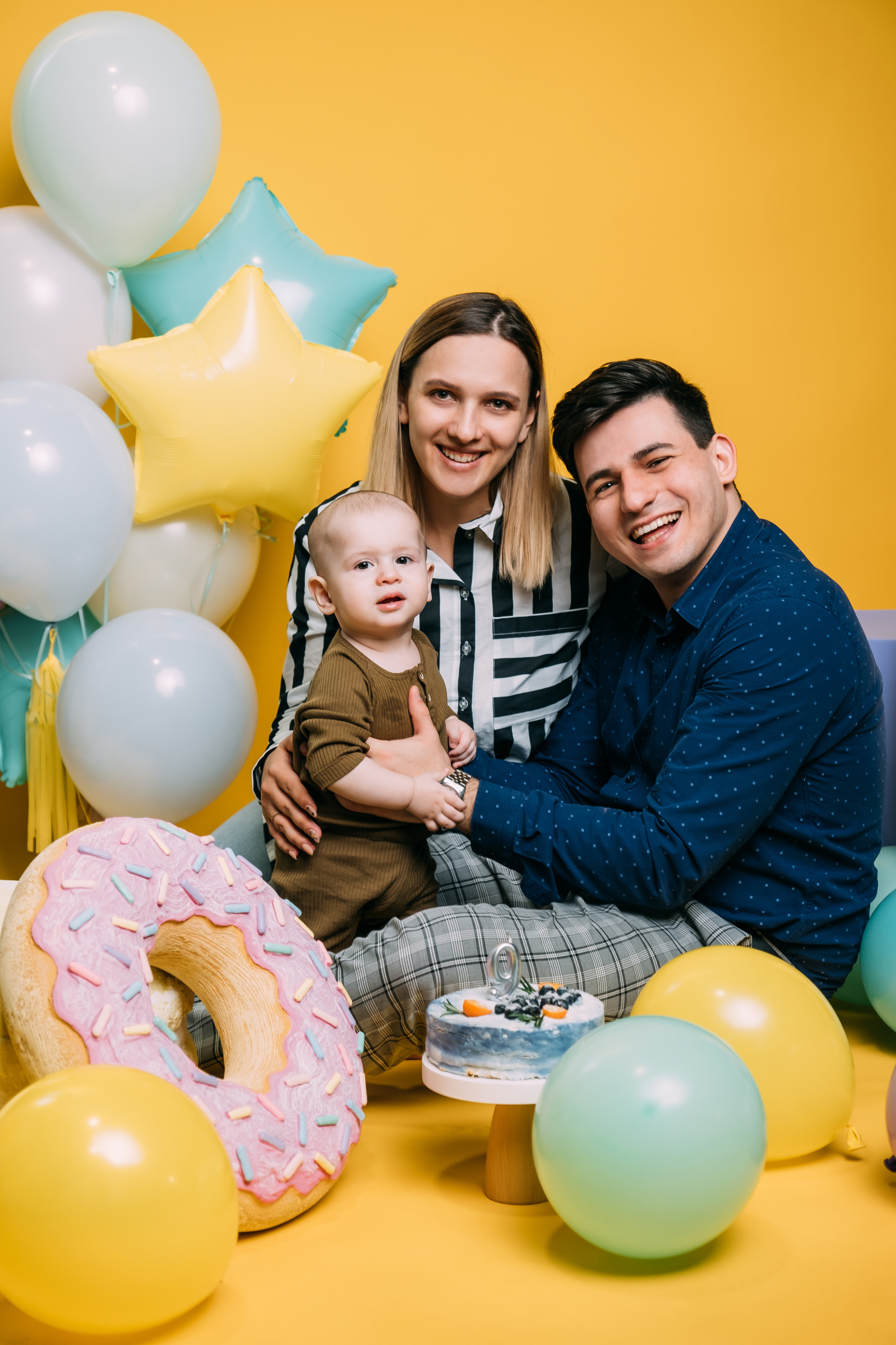 Студийная фотосессия 9 месяцев Теодора. Свадебный фотограф Кирилл Зейналов, Туапсе