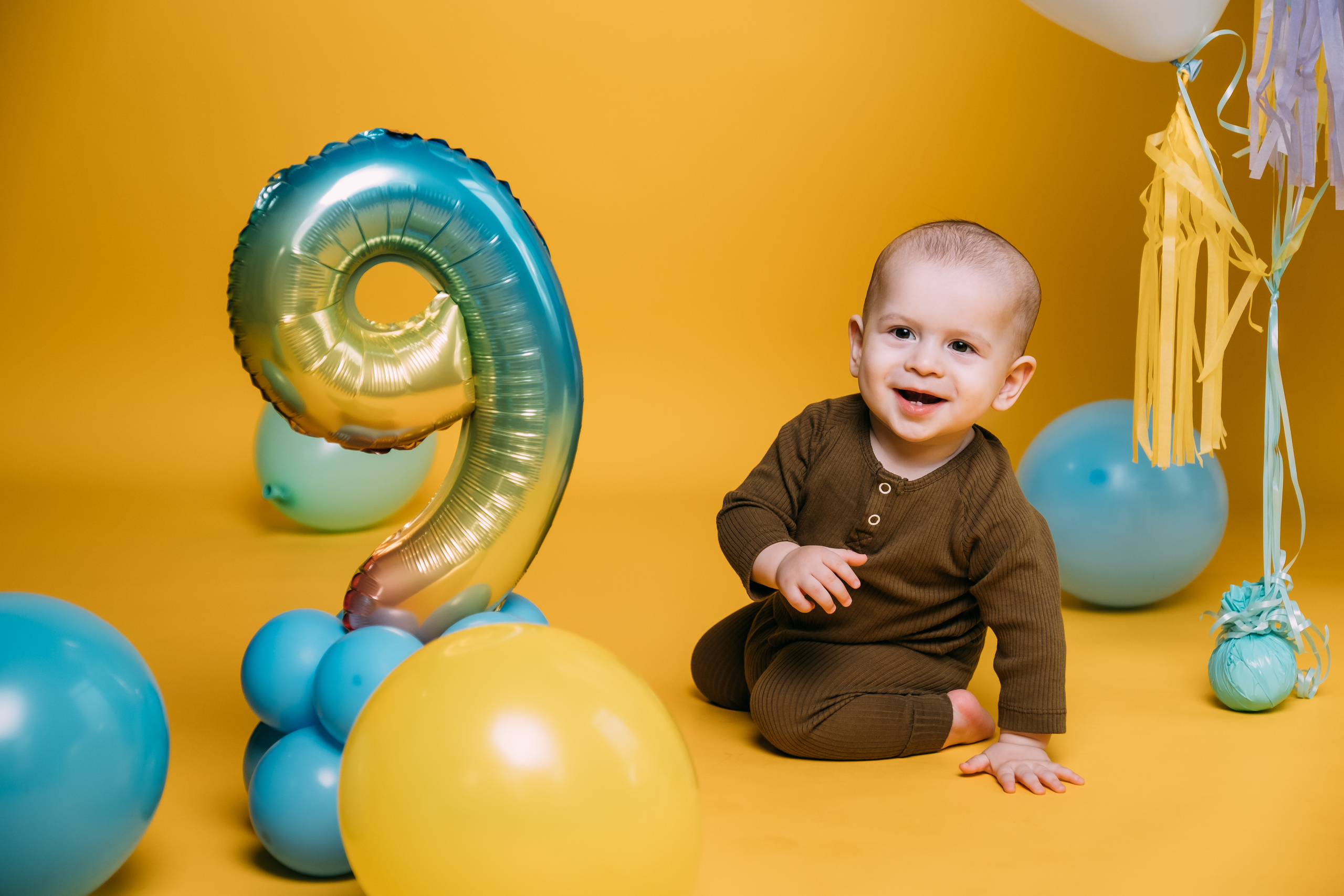 Студийная фотосессия 9 месяцев Теодора. Свадебный фотограф Кирилл Зейналов, Туапсе