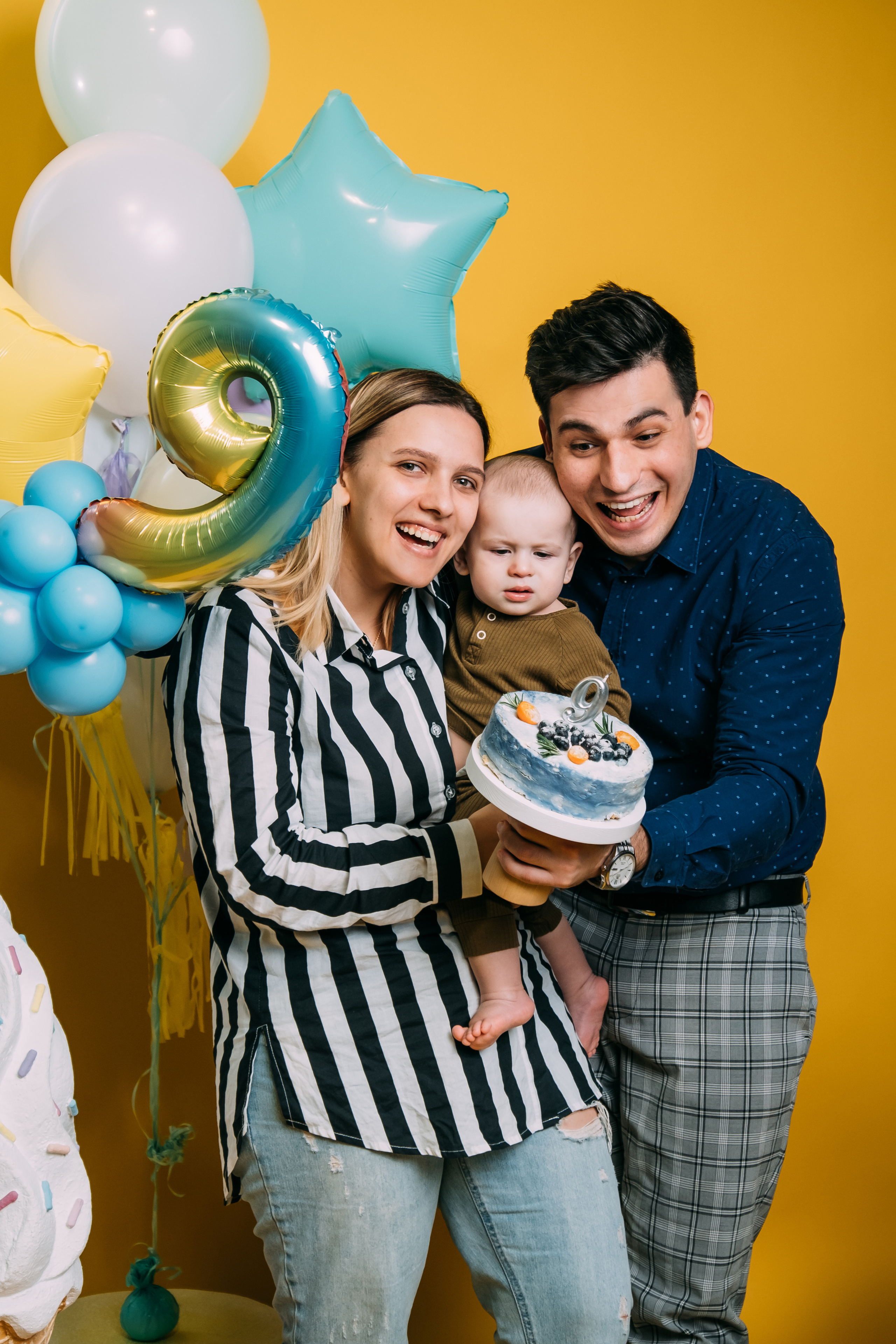 Студийная фотосессия 9 месяцев Теодора. Свадебный фотограф Кирилл Зейналов, Туапсе