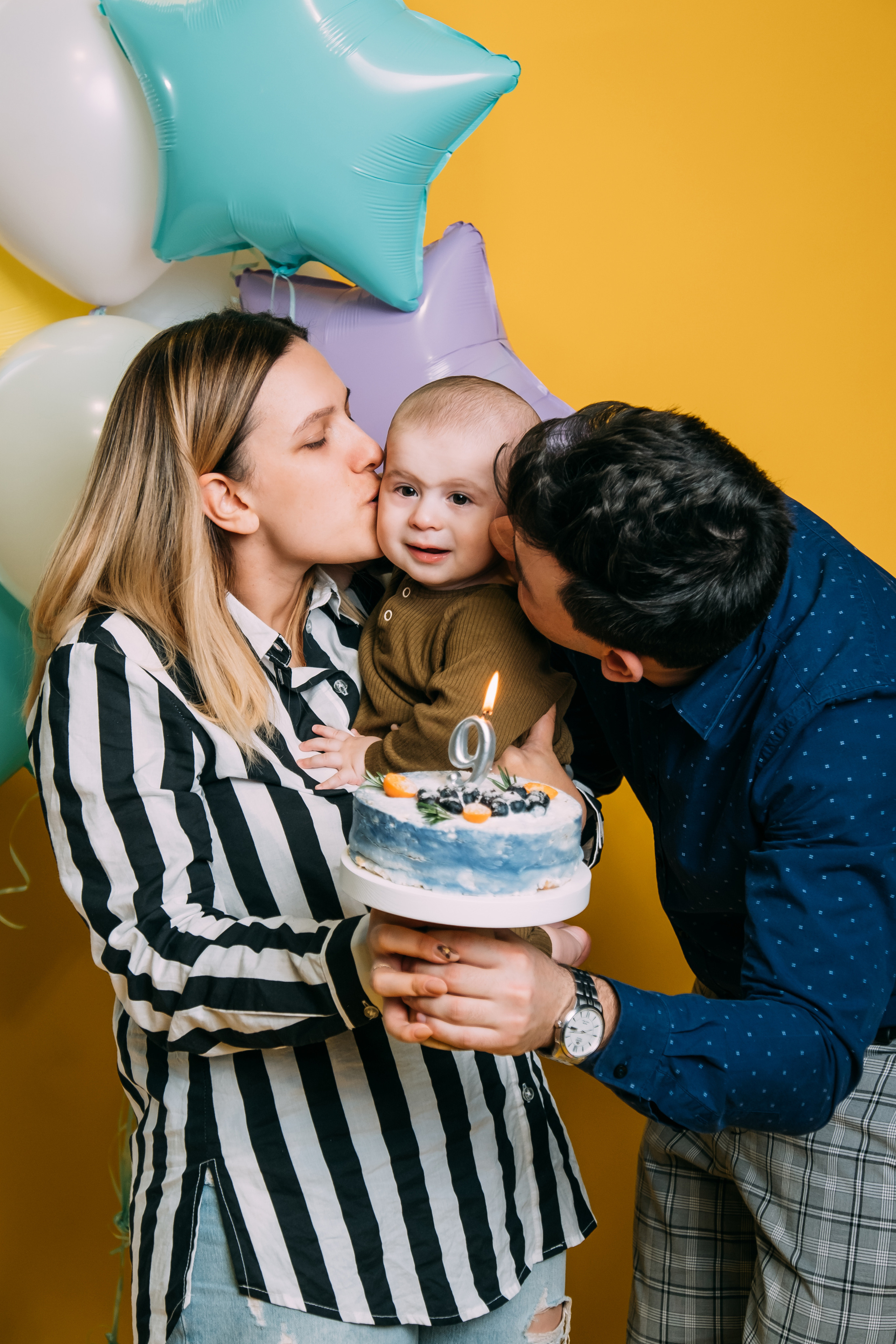 Студийная фотосессия 9 месяцев Теодора. Свадебный фотограф Кирилл Зейналов, Туапсе