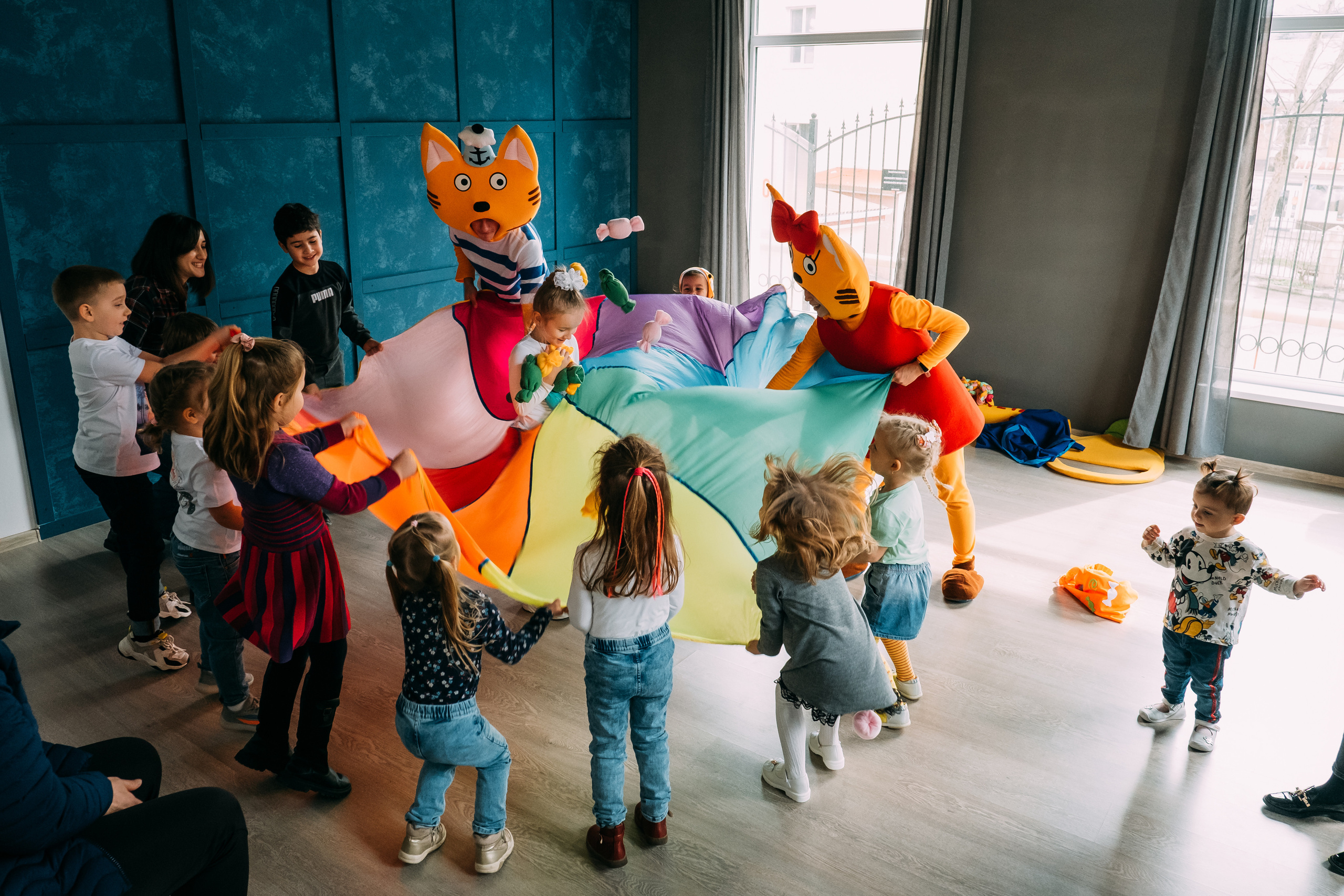 Детский праздник Три Кота. Свадебный фотограф Кирилл Зейналов, Туапсе