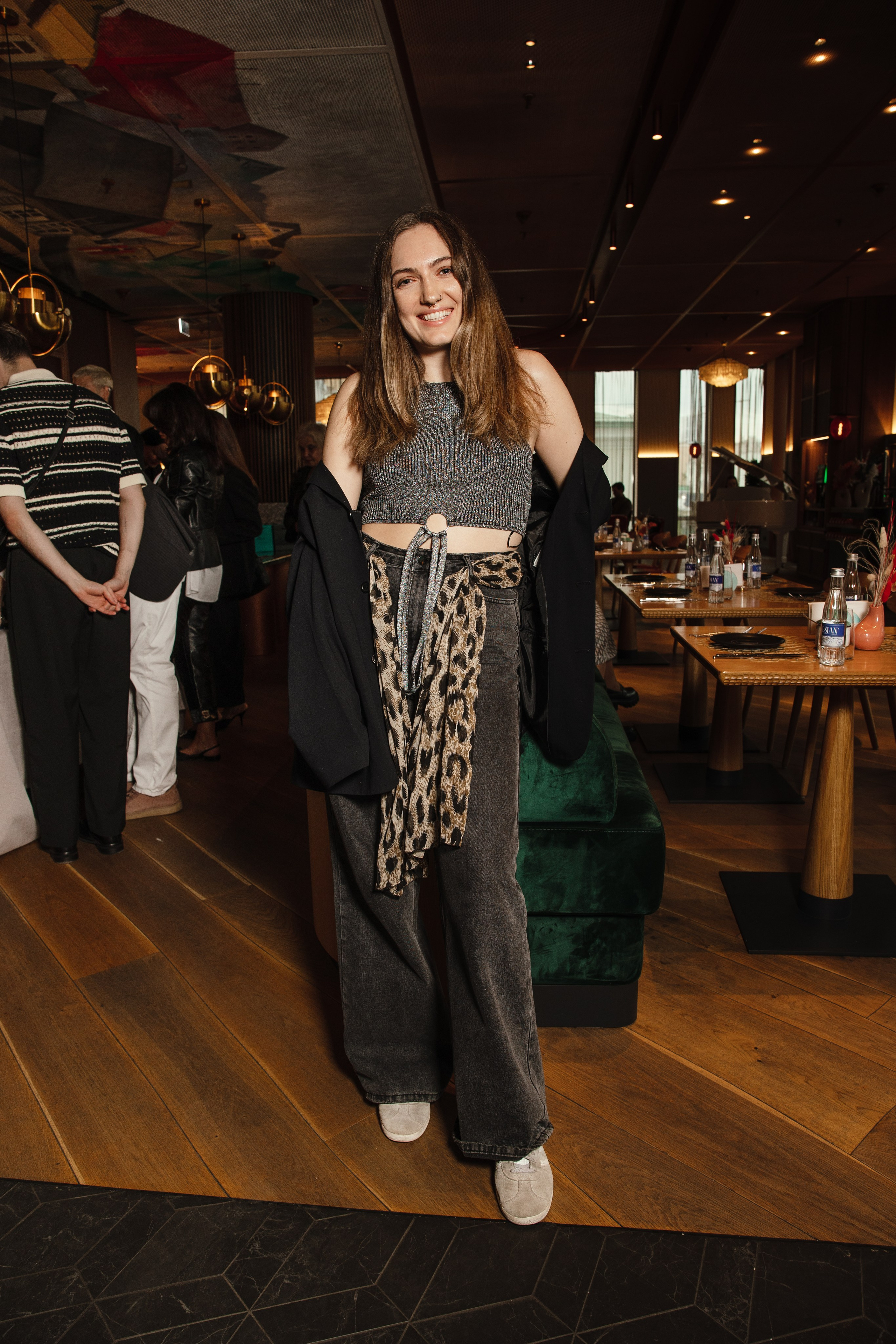 Презентация Russian Fashion Dom в ресторане Shagal. Контент фотограф в Москве и области Елена Кулакова