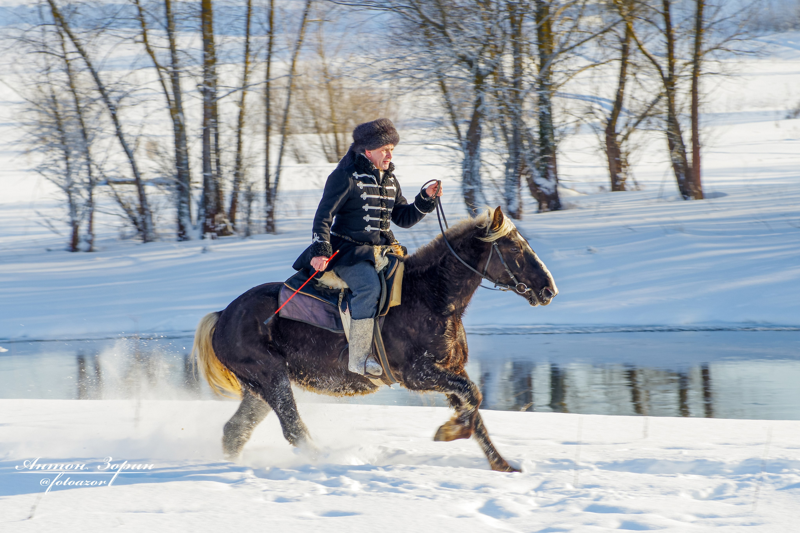 Конная охота. Семейный и детский фотограф Антон Зорин
