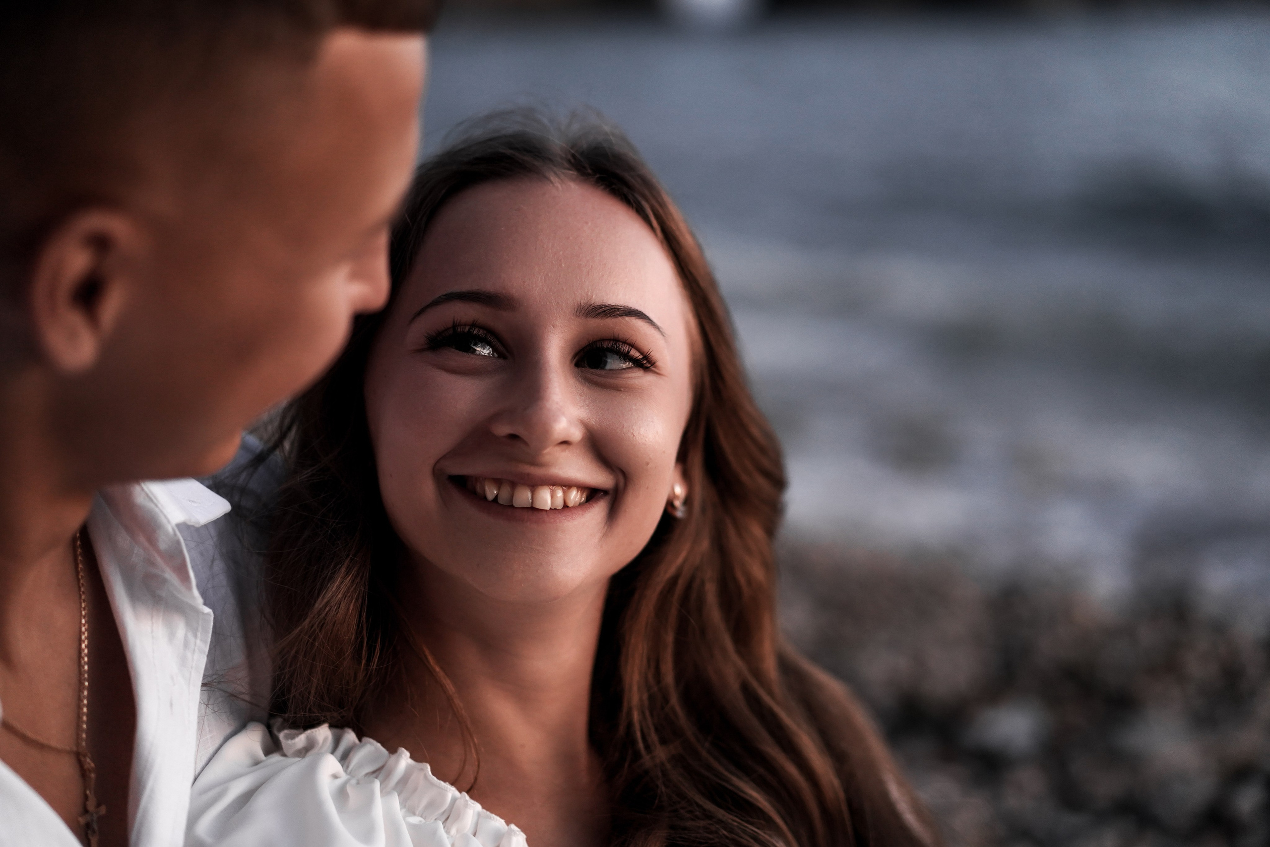 Матвей и Софья на фотосессии дикого пляжа Грот Дианы в Крыму. Свадебный фотограф в Ростове-на-Дону. Таинство Крещения и Венчания, семейные фотосессии. Алёна Чёботова