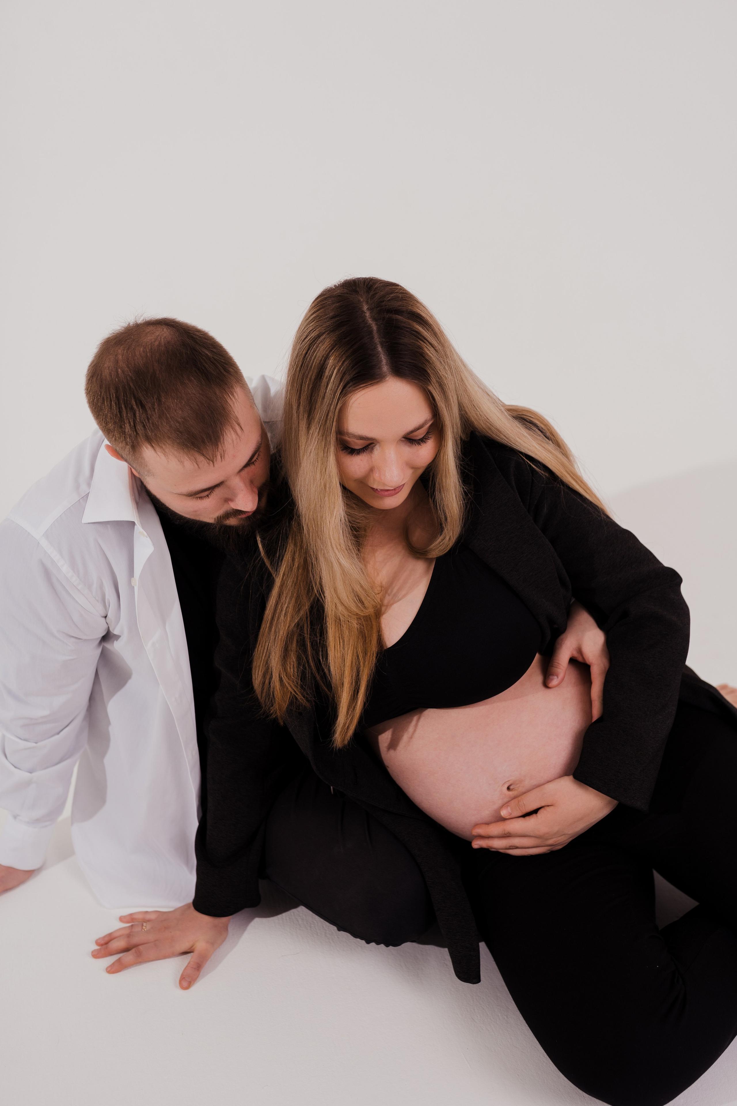 Семейная фотосессия в студии в Москве, семейный фотограф Анна Полушина. Свадебный фотограф в Москве Анна Полушина
