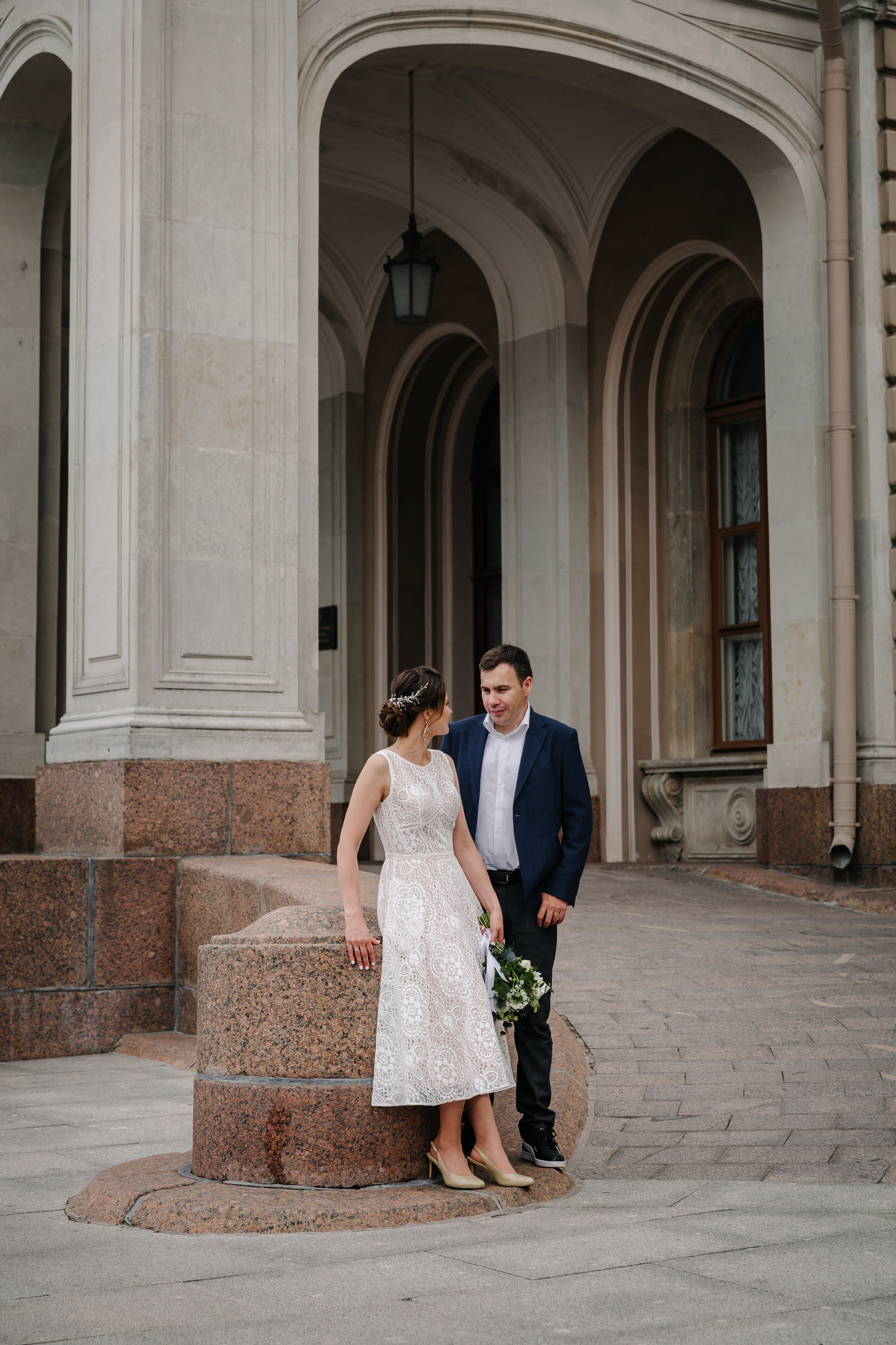 ДВОРЕЦ № 1 | Июль, Исаакиевская площадь. Свадебный фотограф в Санкт-Петербурге Полина Корзухина