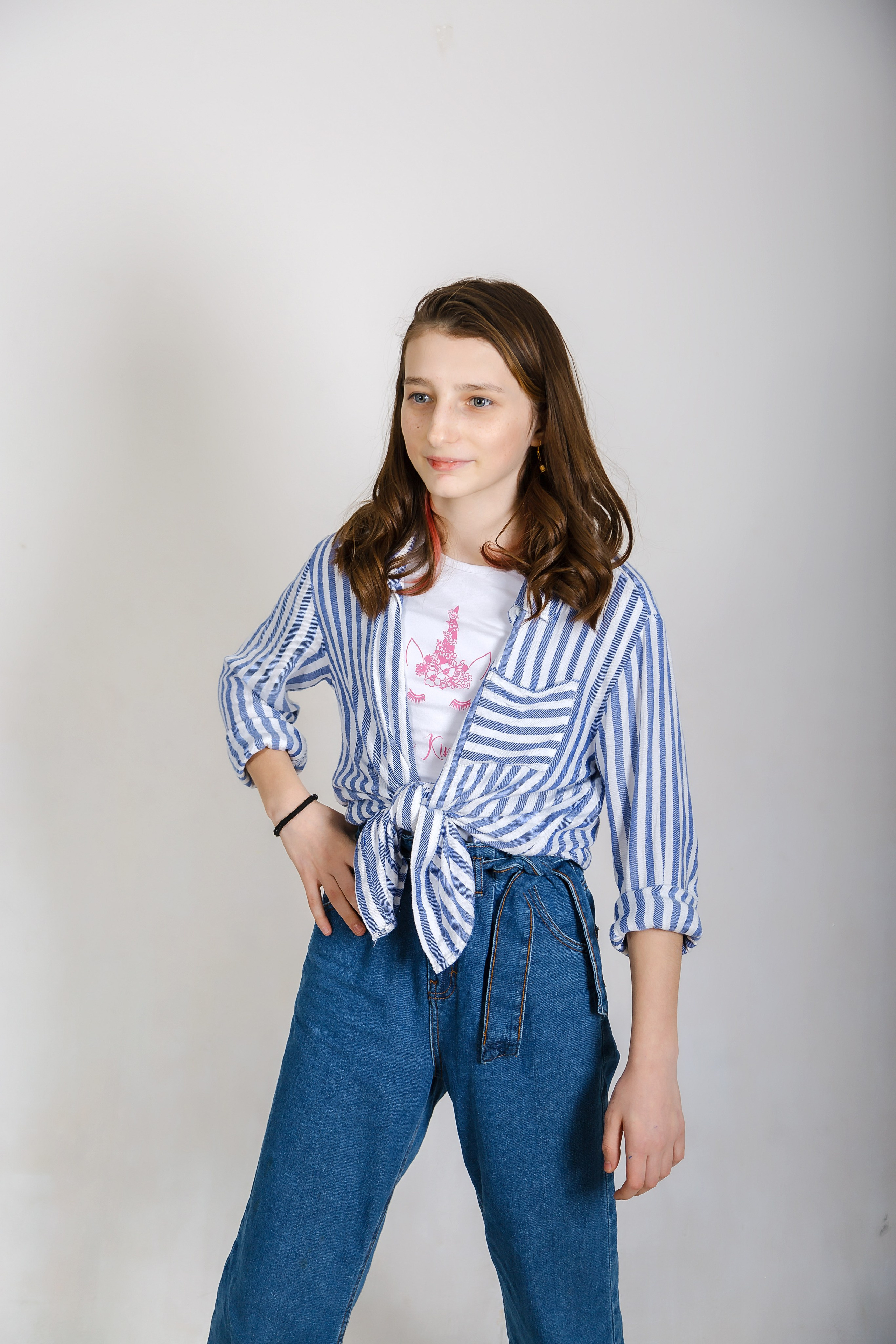 Новогодняя семейная фотосессия в студии в Волгодонске