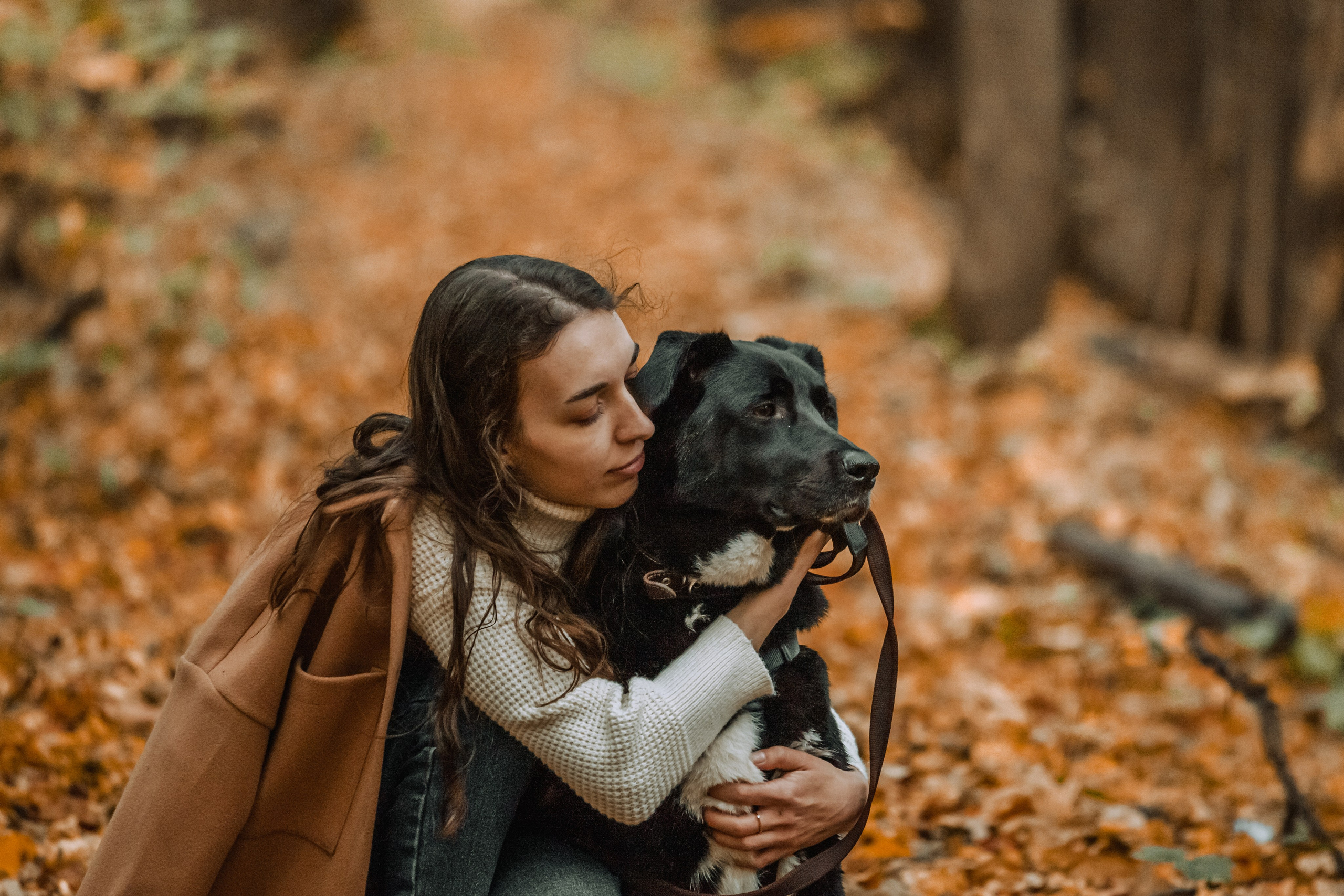 Юля и Фортуна. Фотограф-анималист Татьяна Степанова