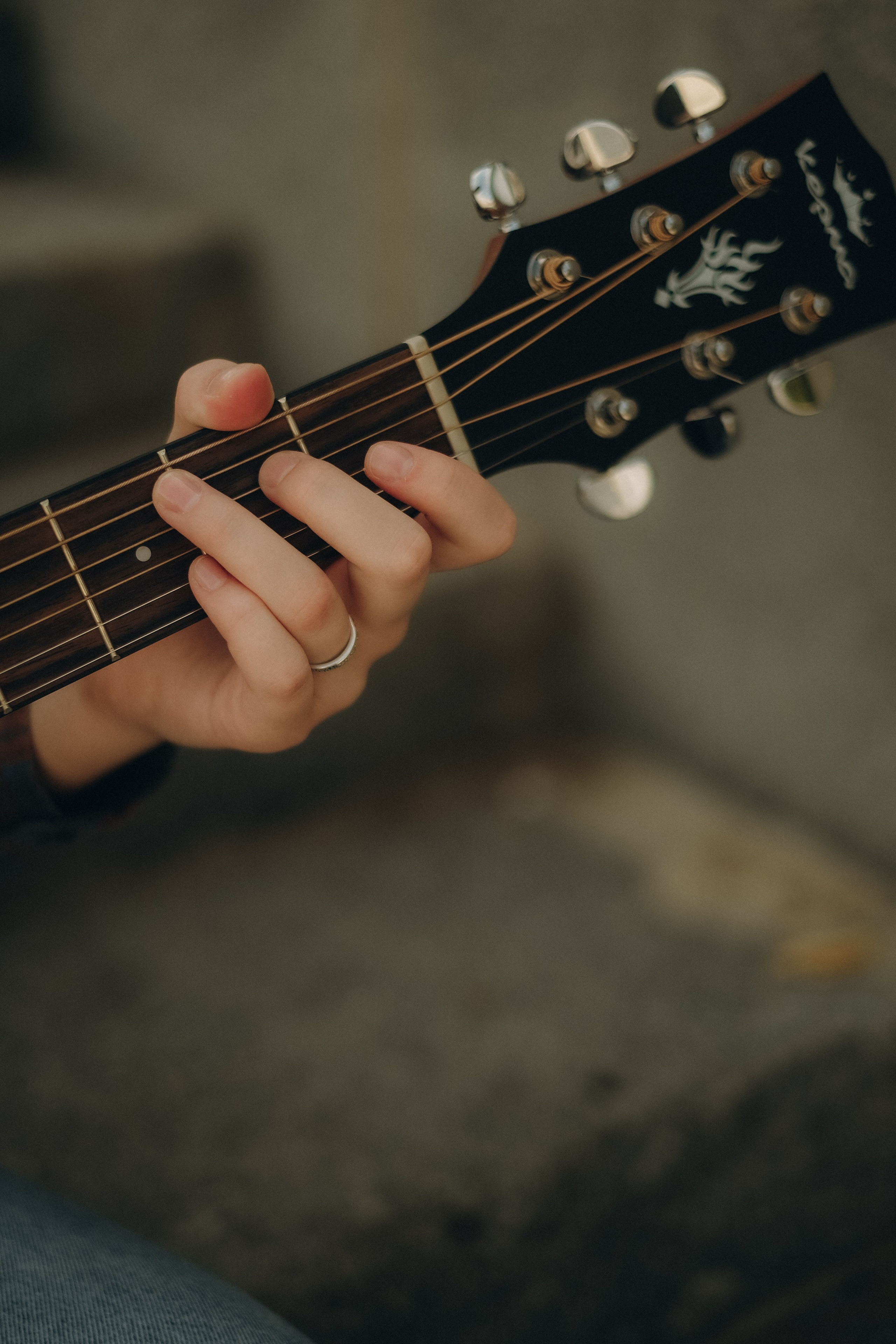 Девушка с гитарой. Свадебный и семейный фотограф в Москве Инника Кетлер