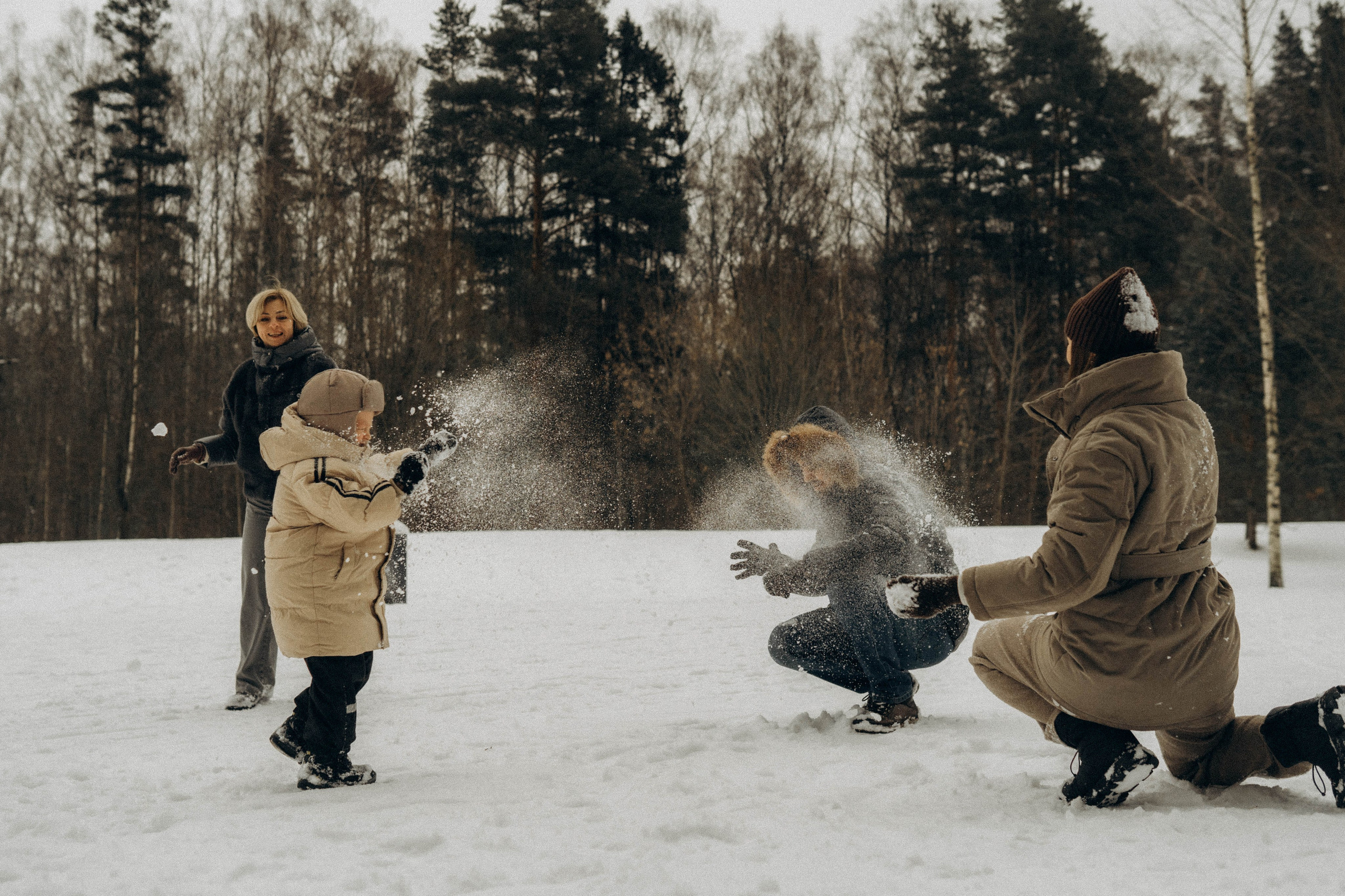 Аня, Саша и Матвей. Семейный фотограф Юлия Котова