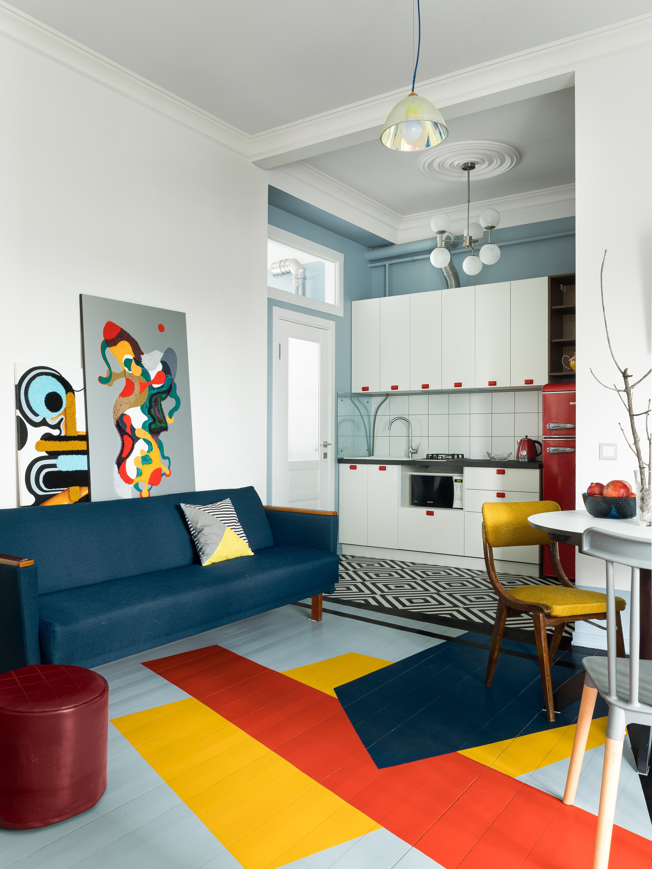 Private apartments in Krasnodar by Alena Scherbinina. Ekaterina Symidi. Interior Photographer