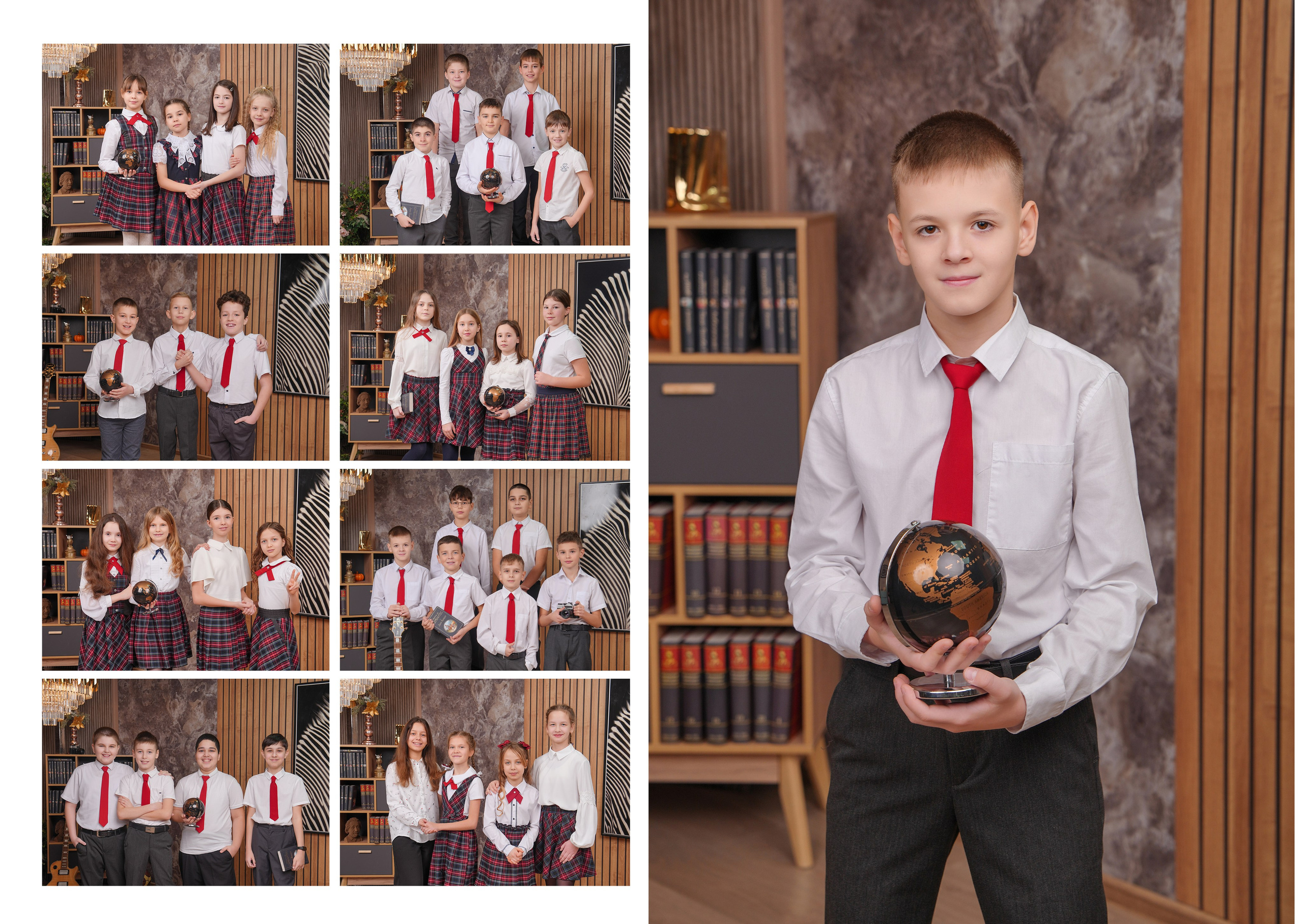 ШКОЛА 99 — 4 «Д» класс. Красивый выпускной альбом в Краснодаре