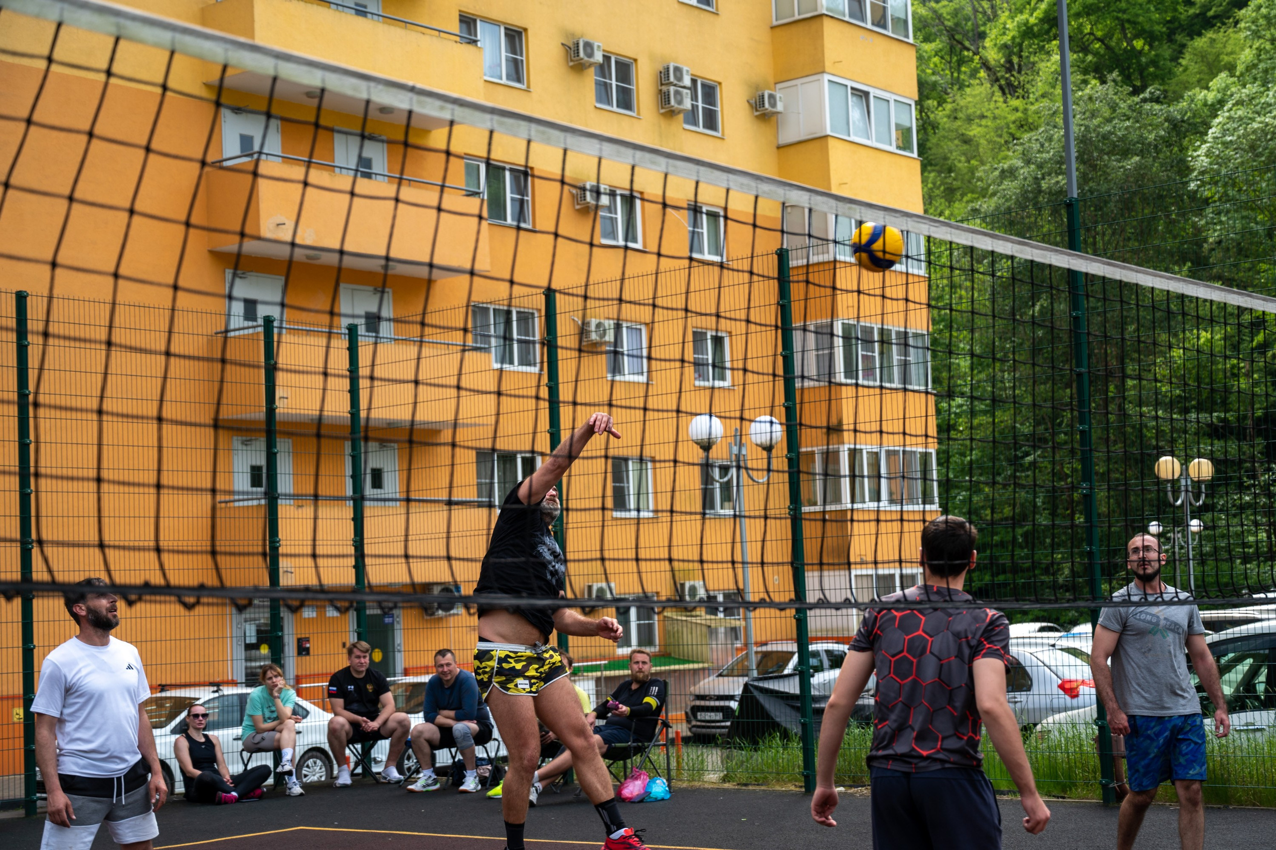 Турнир по Волейболу. Фотографирую счастливых людей в Сочи