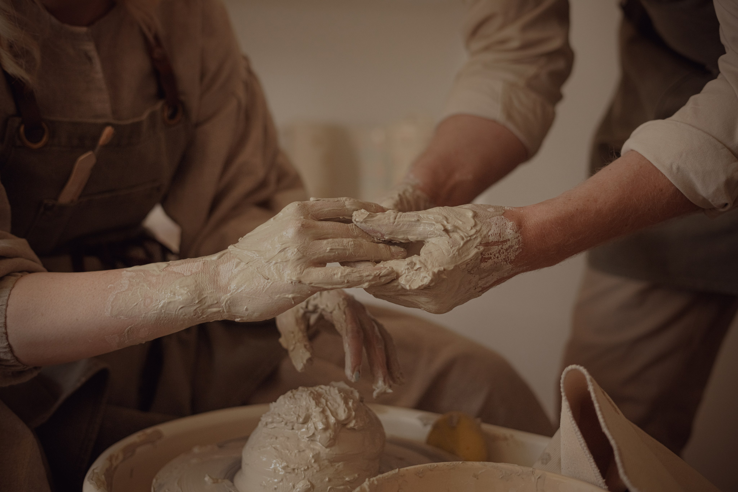 История в гончарной мастерской. Свадебный и семейный фотограф Афанасьева Анна в Кисловодске
