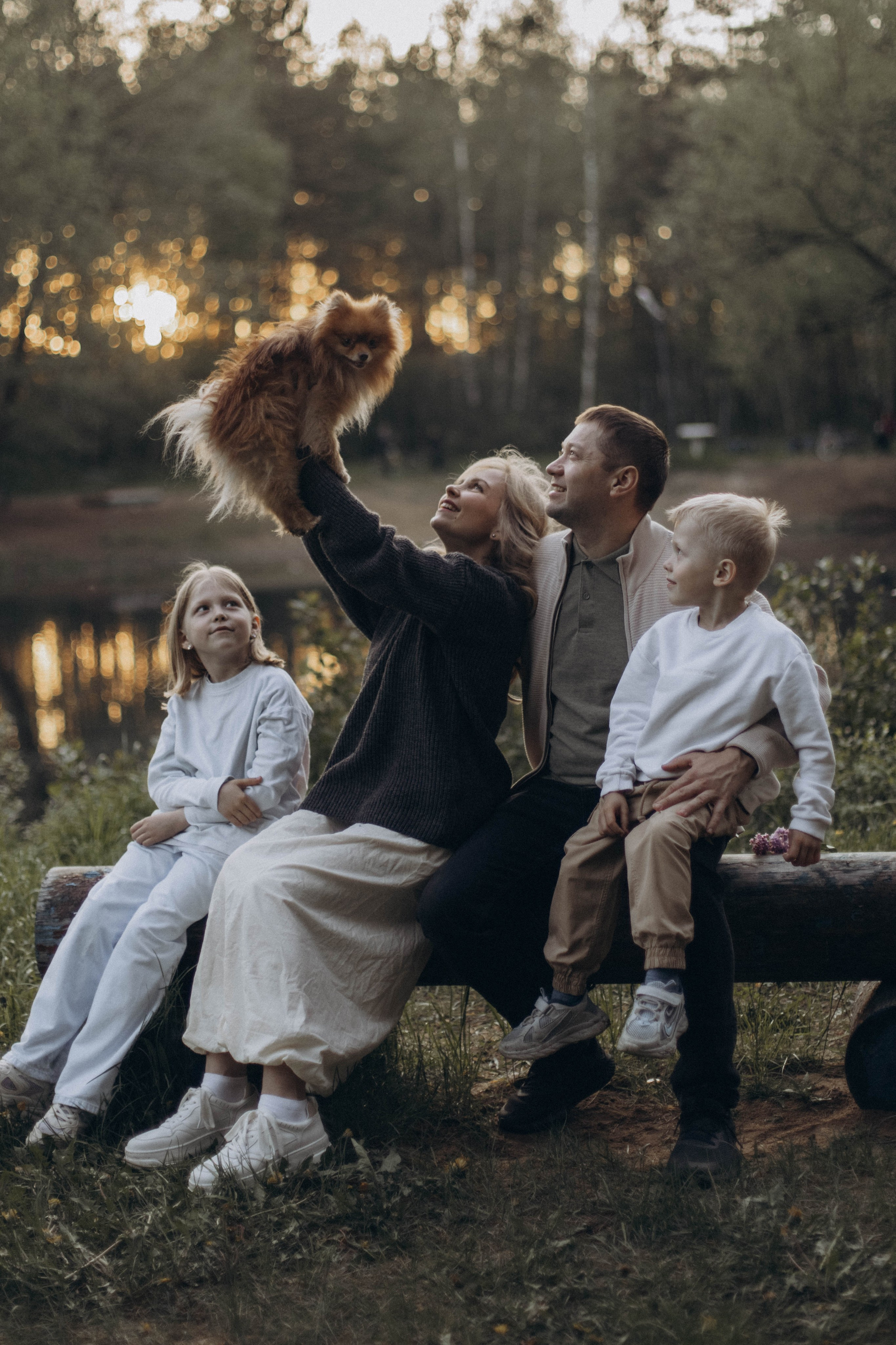 Кирилл, Катя, Полина и Артем. Семейный фотограф Москва Ирина Малышева