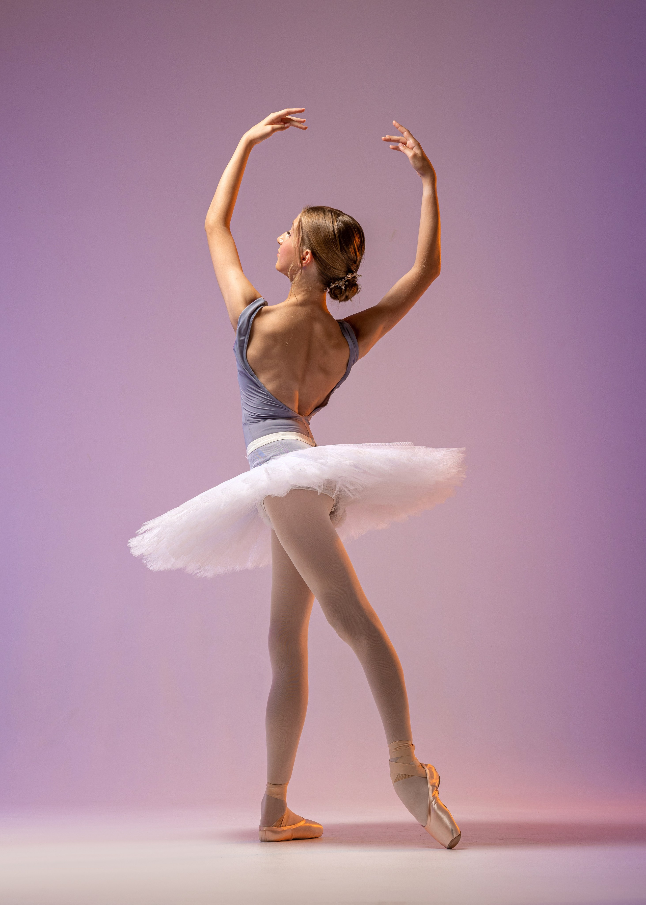 Балетная съёмка на белой циклораме и фонах. Балетный фотограф Алина Ханько — Душа Балета