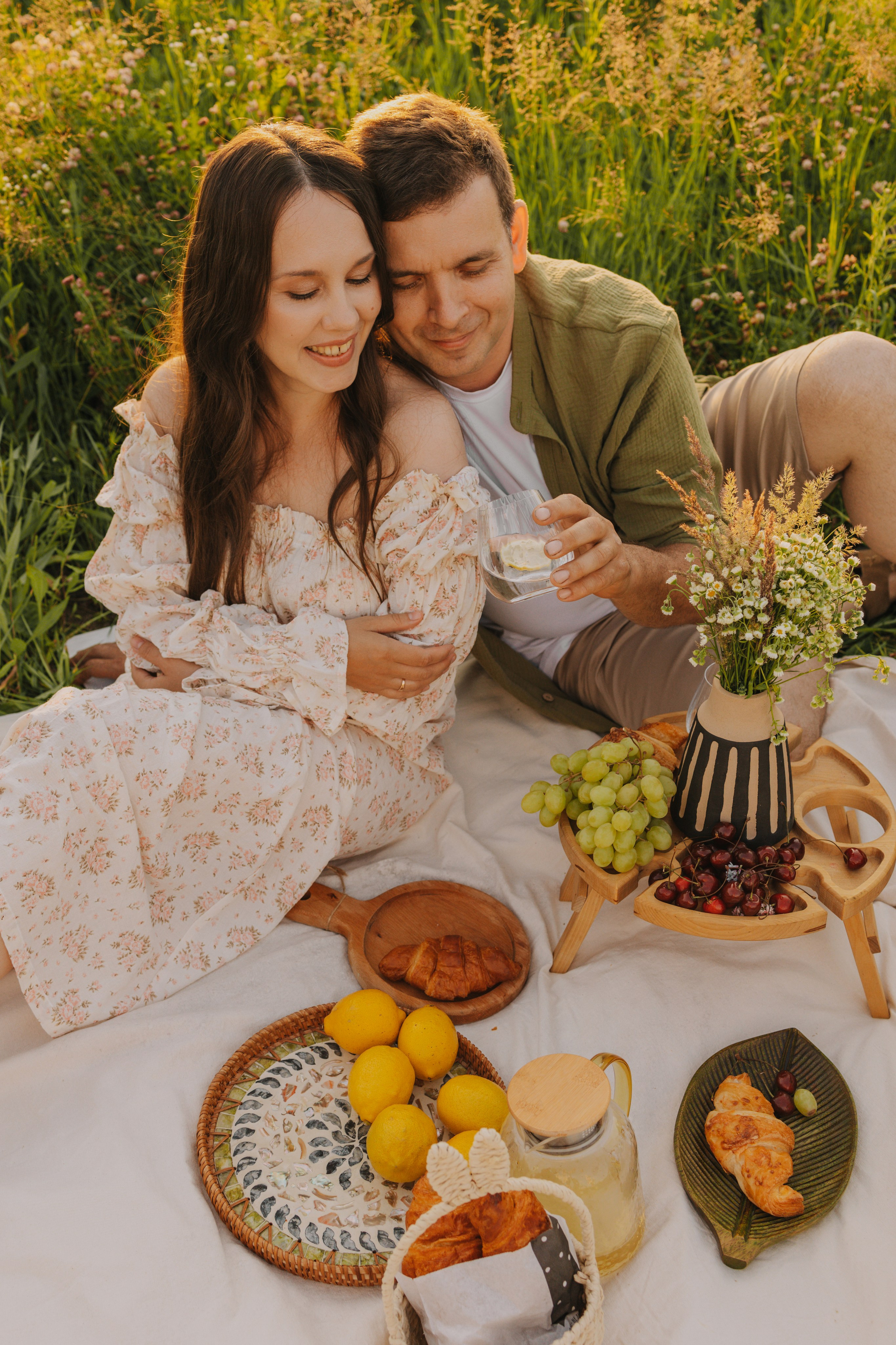 Семейный Пикник: Летняя Съемка