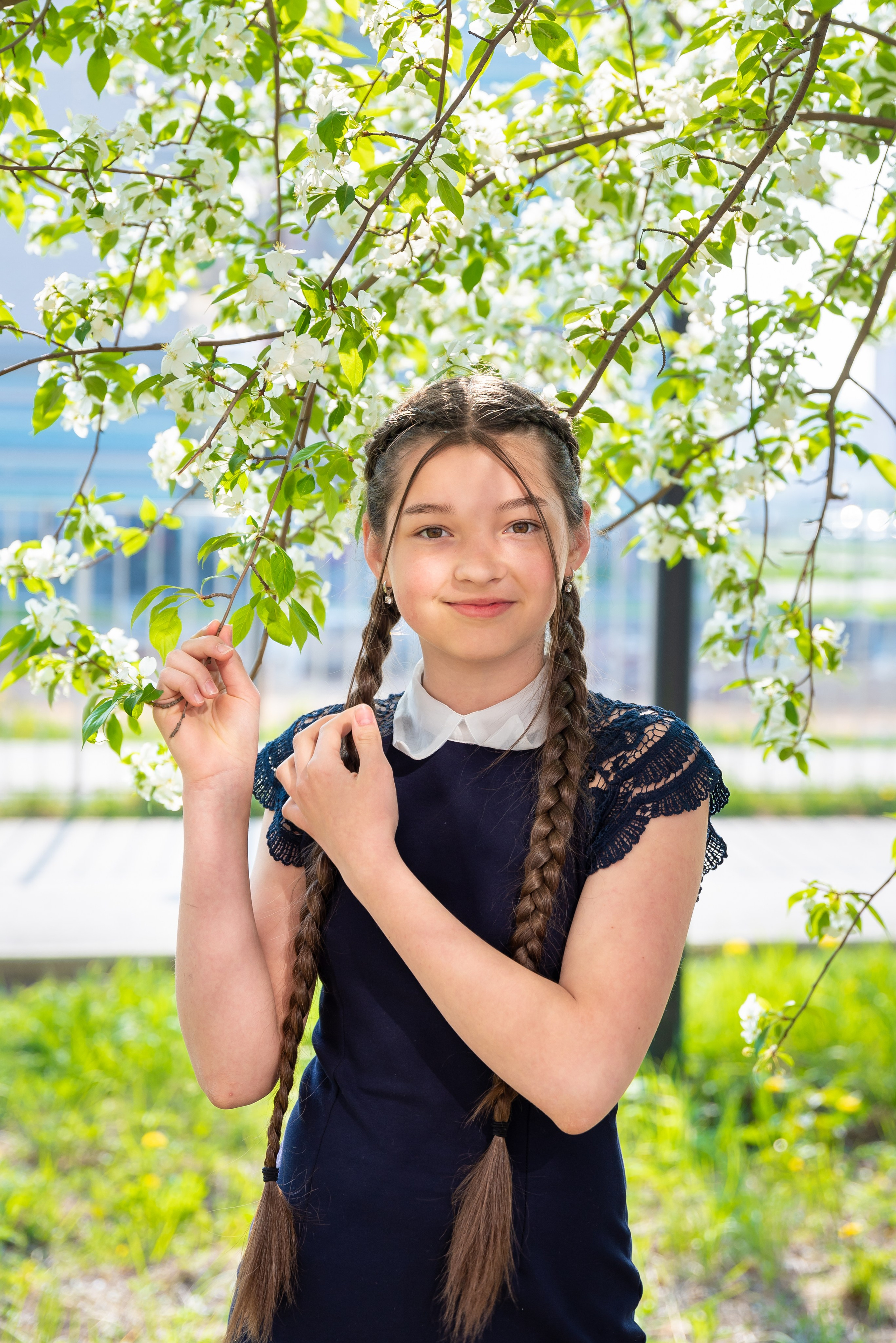 В школьном дворе, парке. Детский фотограф в Екатеринбурге и Берёзовском Евгений Кондаков