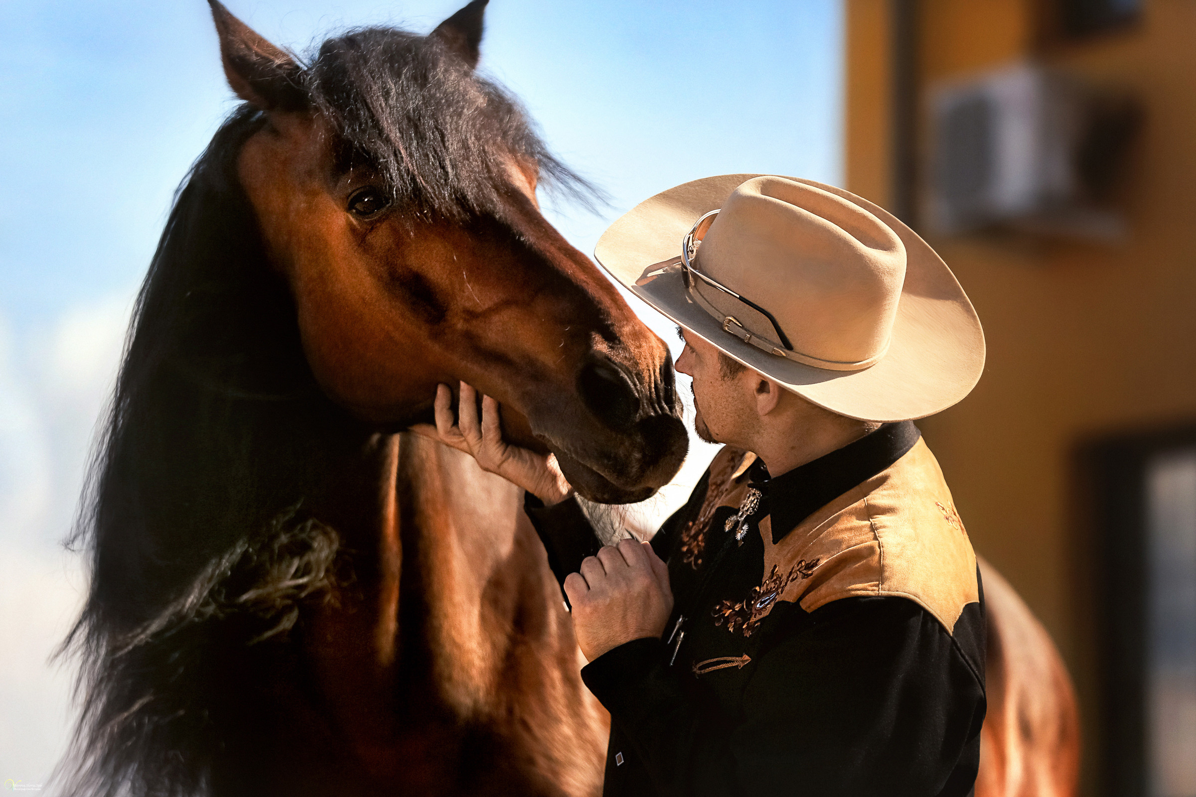 Мужской портрет в стиле ковбой. Фотограф женский и мужской портрет Санкт-Петербург