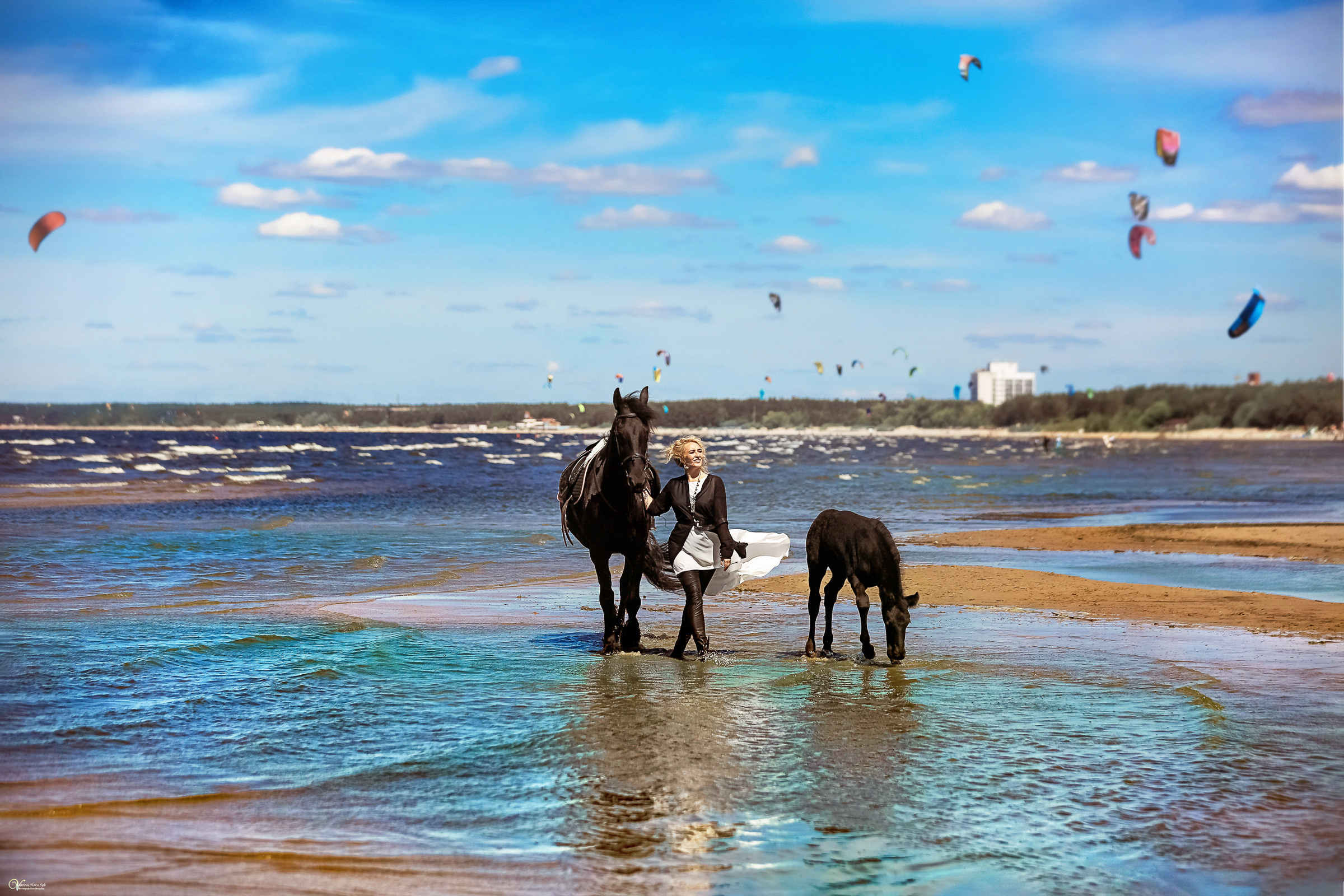 Света и Персей панорама. Фотограф женский и мужской портрет Санкт-Петербург