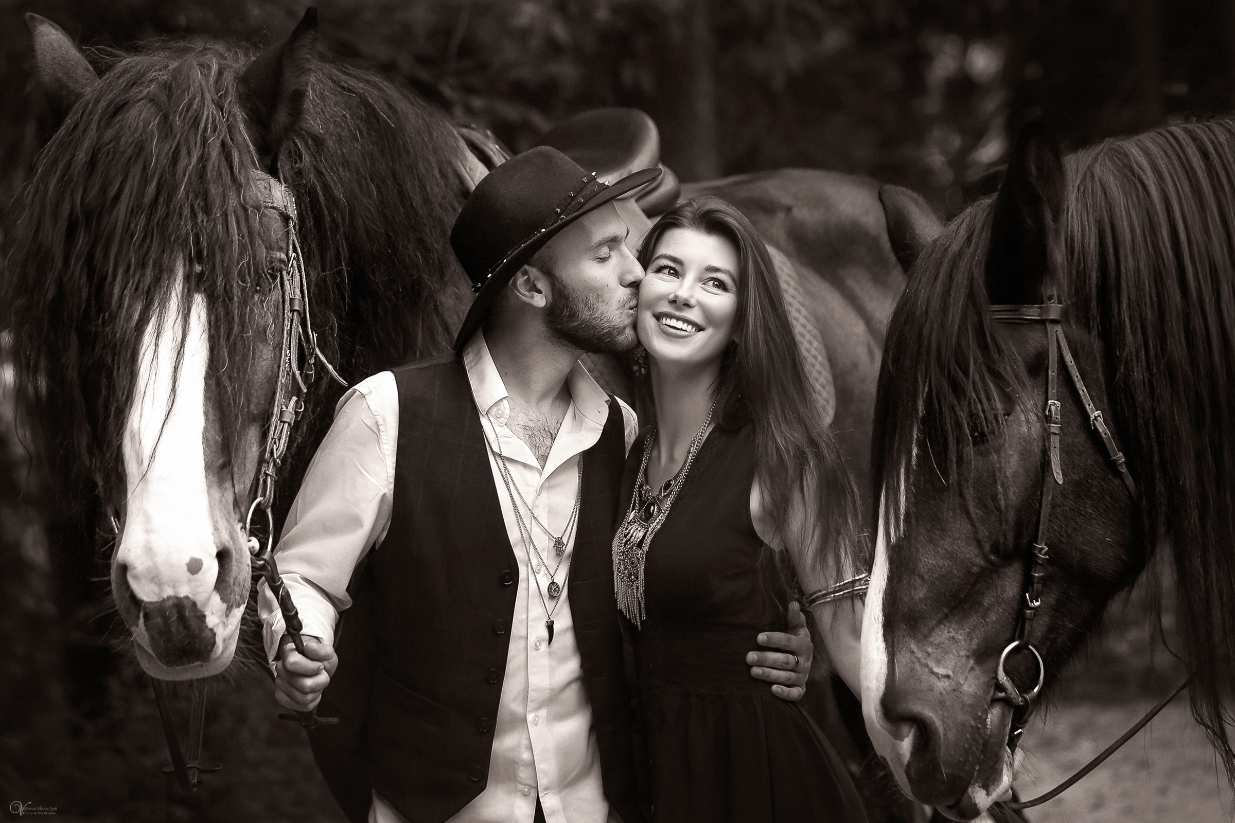 Конная фото-прогулка в Токсово. Фотограф женский и мужской портрет Санкт-Петербург