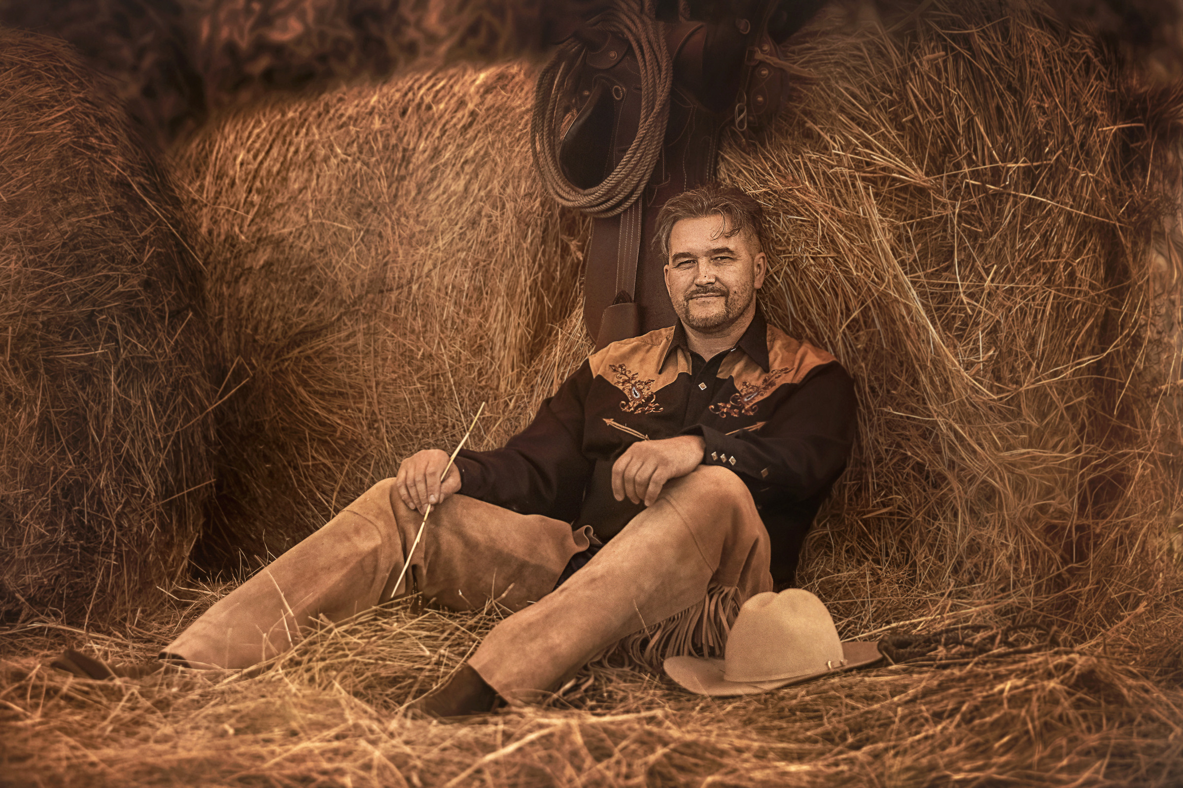 Портрет мужчины в кантри. Фотограф женский и мужской портрет Санкт-Петербург