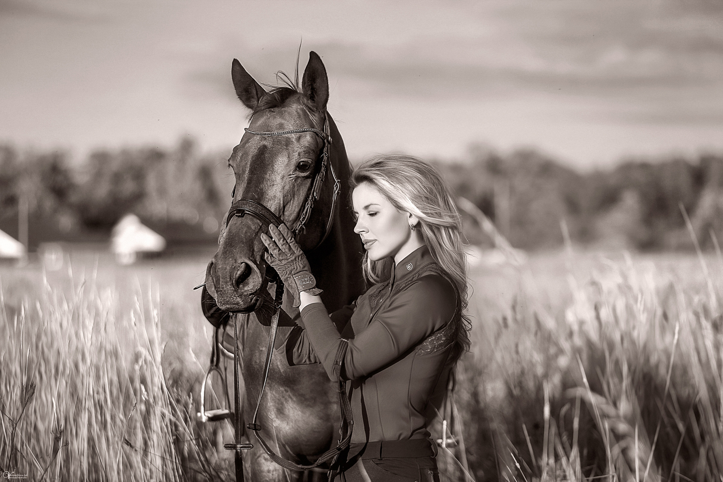 Фотосессия со своей лошадью. Фотограф женский и мужской портрет Санкт-Петербург