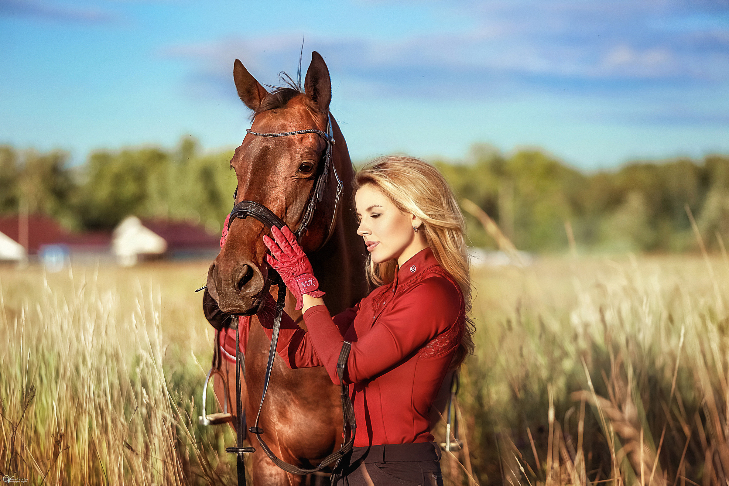 Фотосессия со своей лошадью. Фотограф женский и мужской портрет Санкт-Петербург