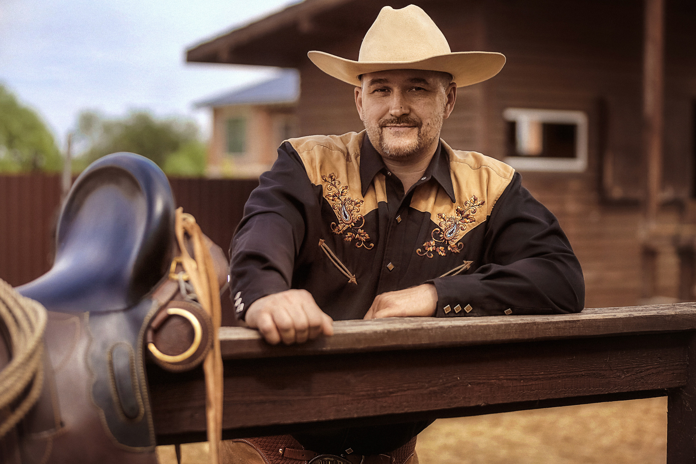 Мужской портрет в стиле ковбой. Фотограф женский и мужской портрет Санкт-Петербург