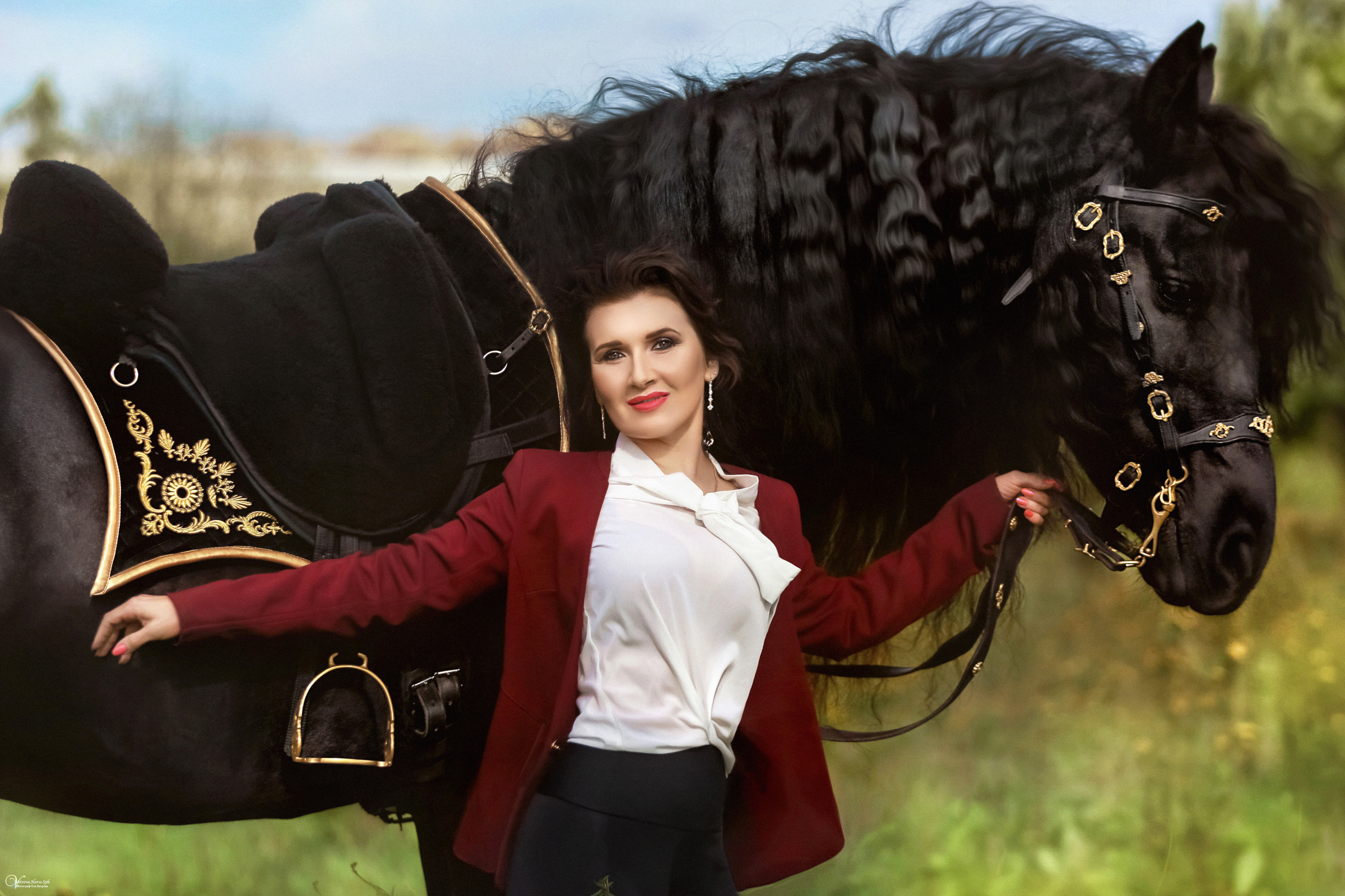 Екатерина и Цезарь. Фотограф женский и мужской портрет Санкт-Петербург