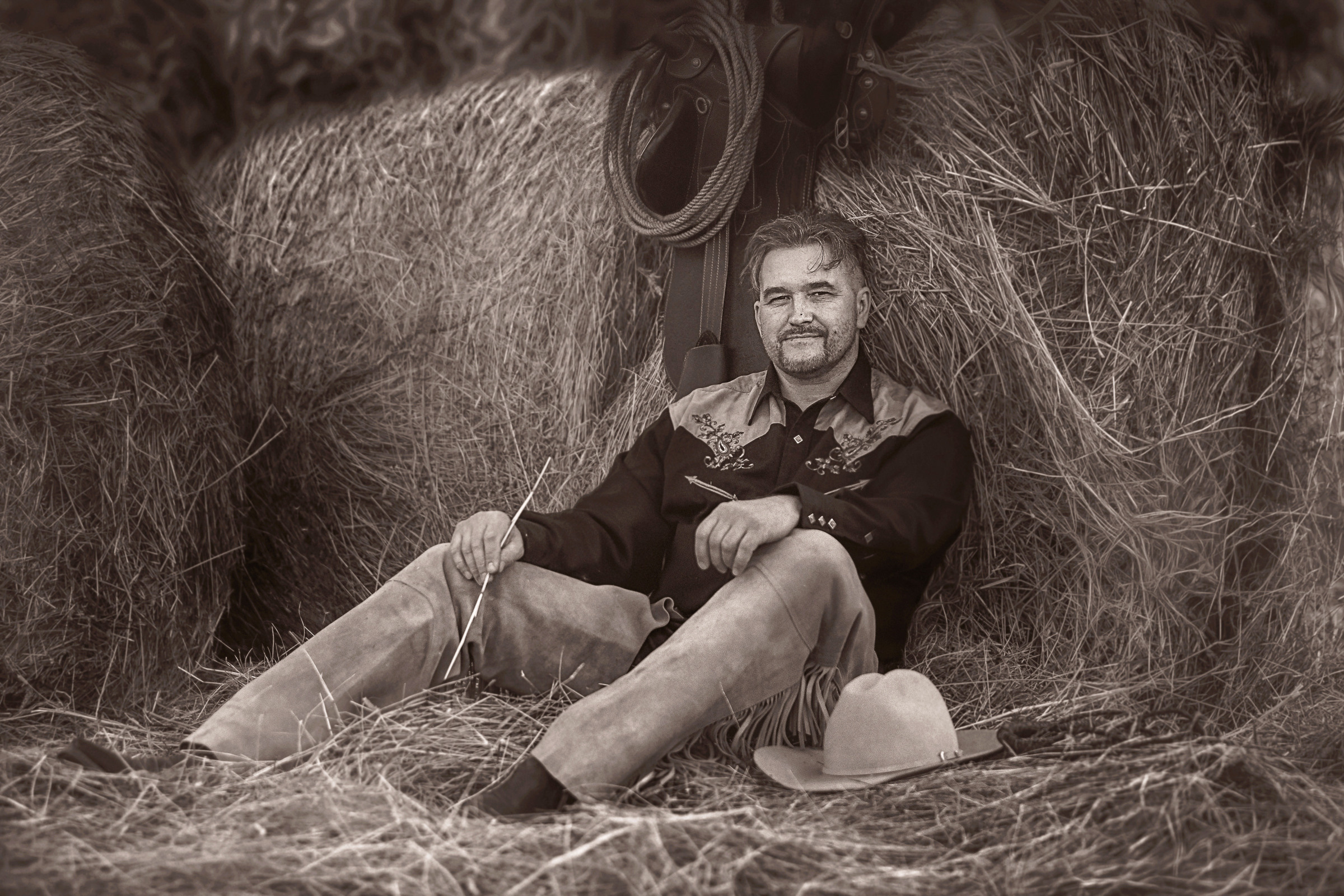 Портрет мужчины в кантри. Фотограф женский и мужской портрет Санкт-Петербург