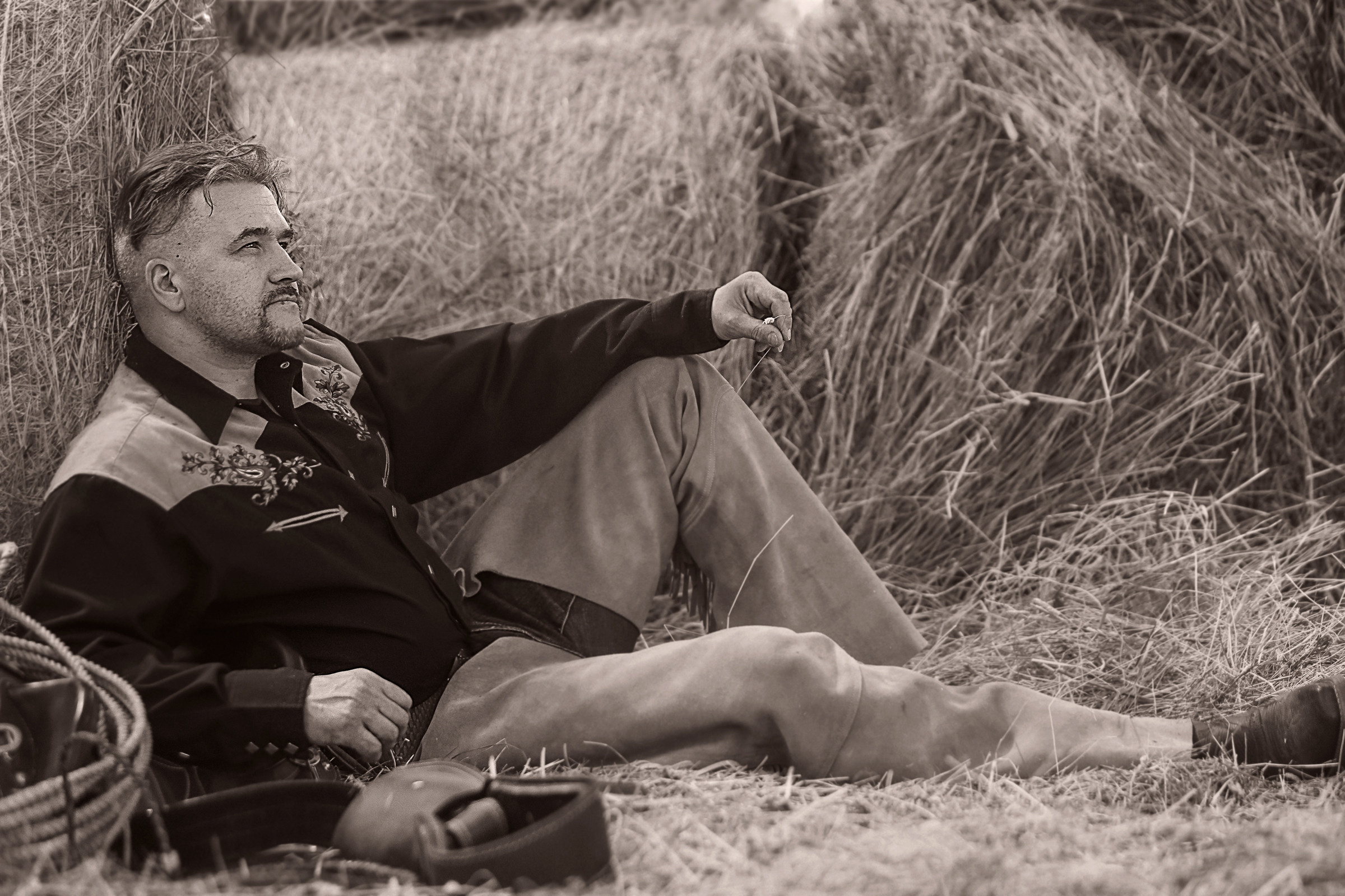 Портрет мужчины в кантри. Фотограф женский и мужской портрет Санкт-Петербург