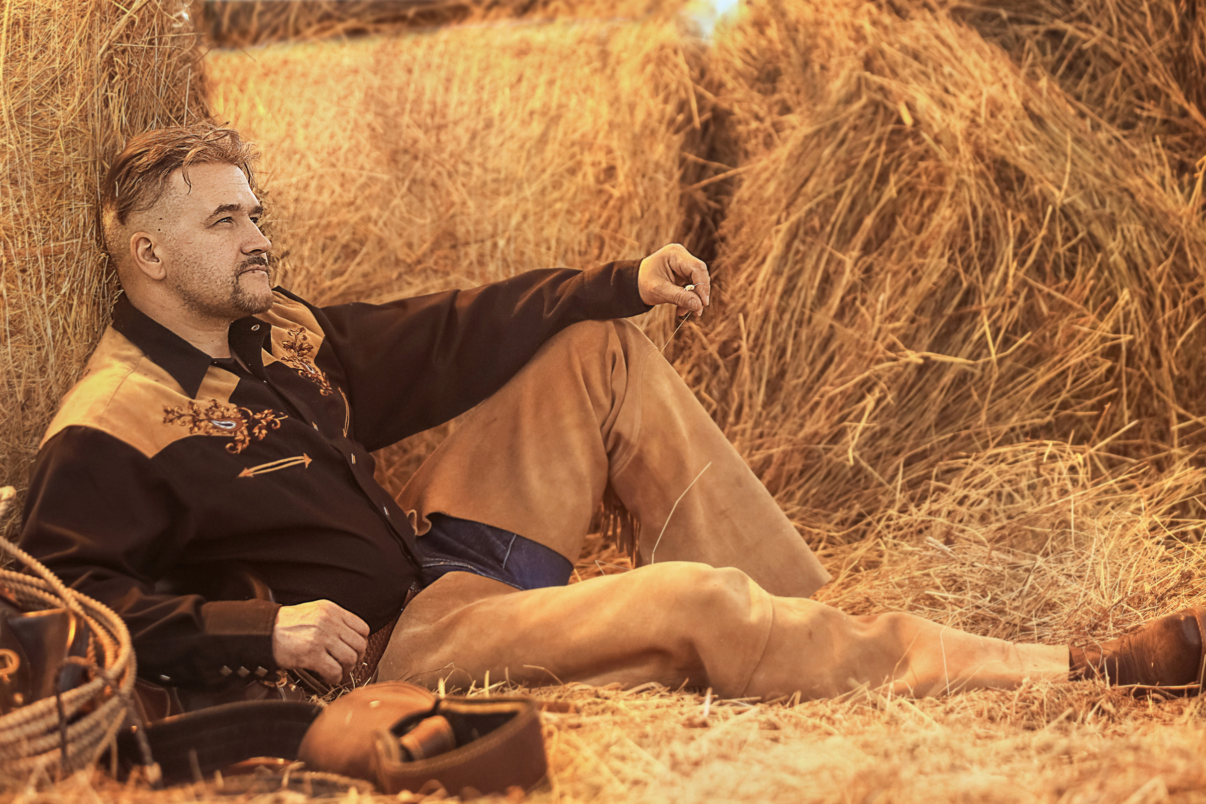 Мужской портрет в стиле кантри. Фотограф женский и мужской портрет Санкт-Петербург