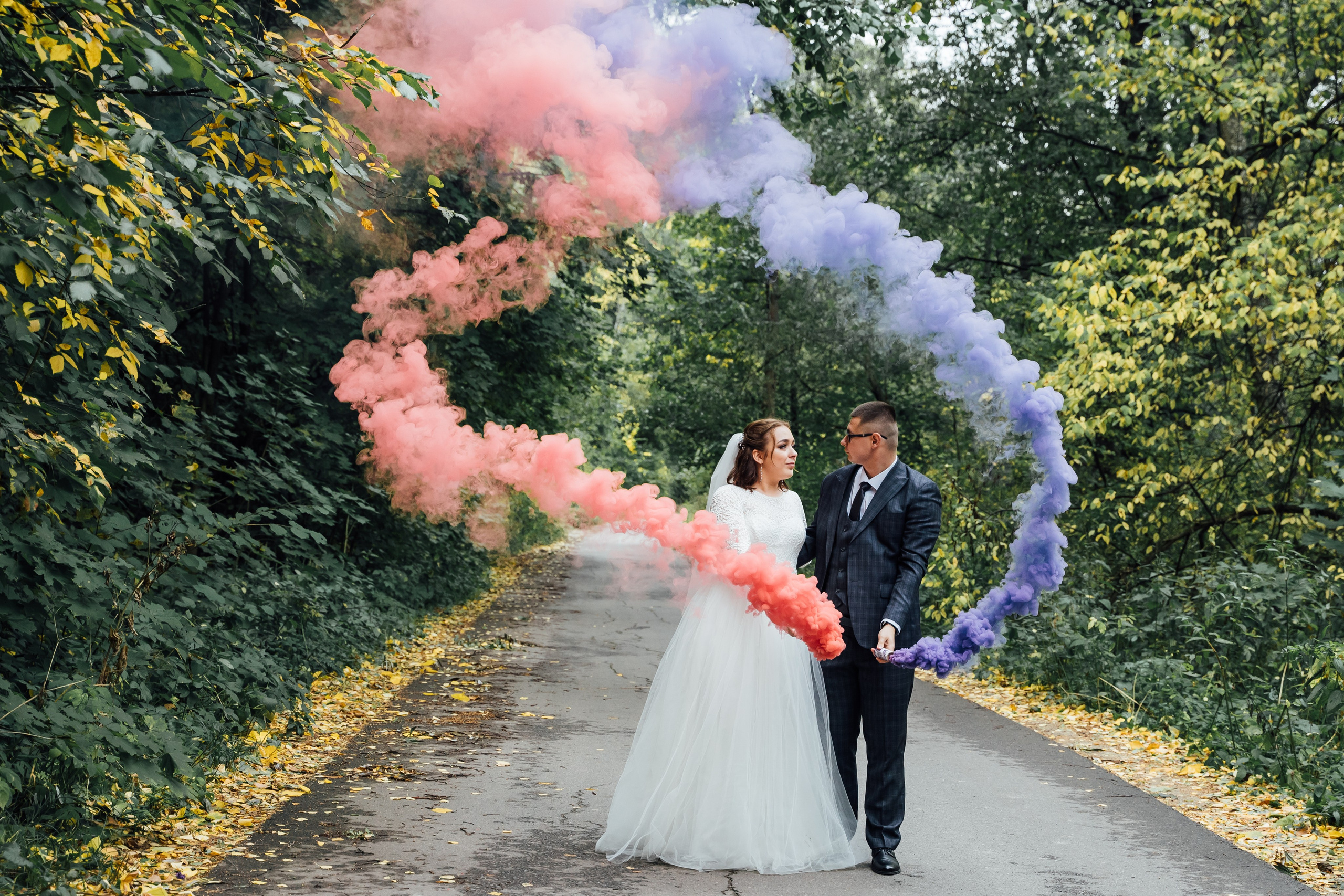 Николай и Ирина свадебная прогулка. Свадебный фотограф в Коломне, Воскресенске, Егорьевске Владимир Петров